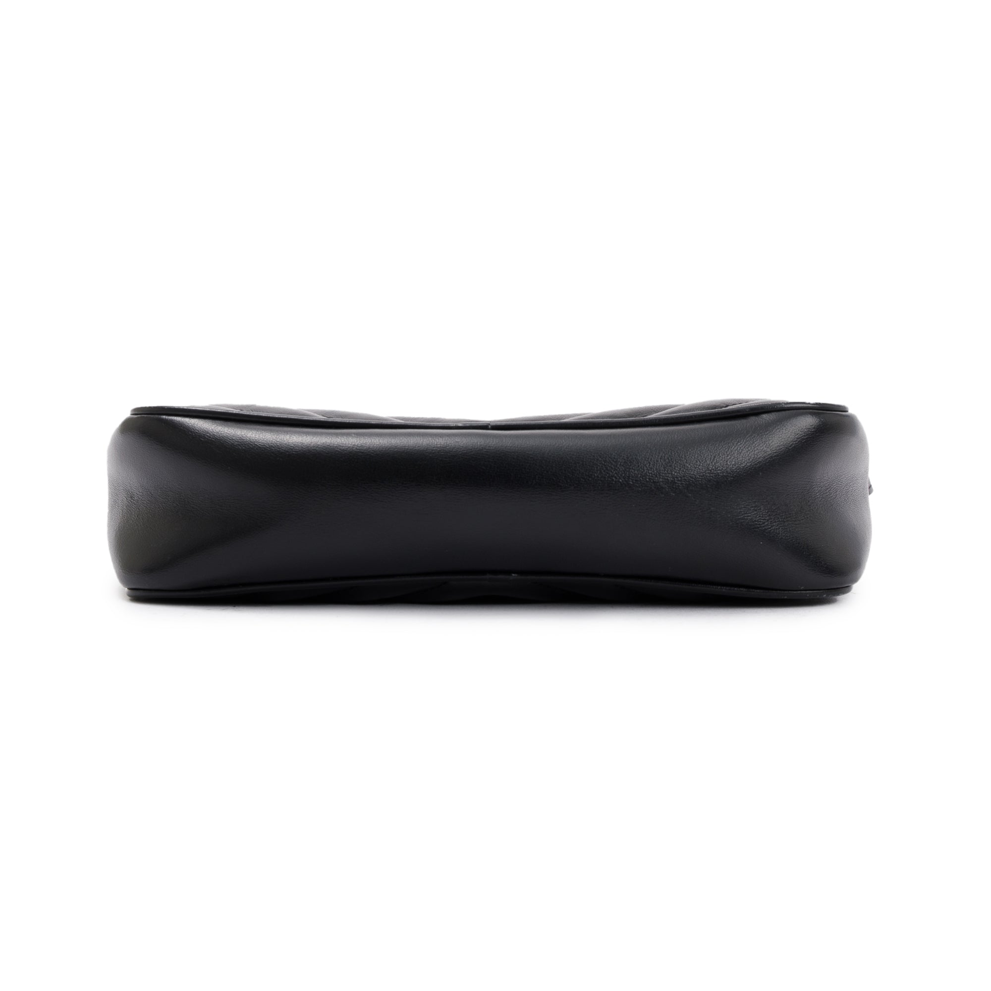 Saint Laurent Black Calfskin Leather Lou Camera Bag