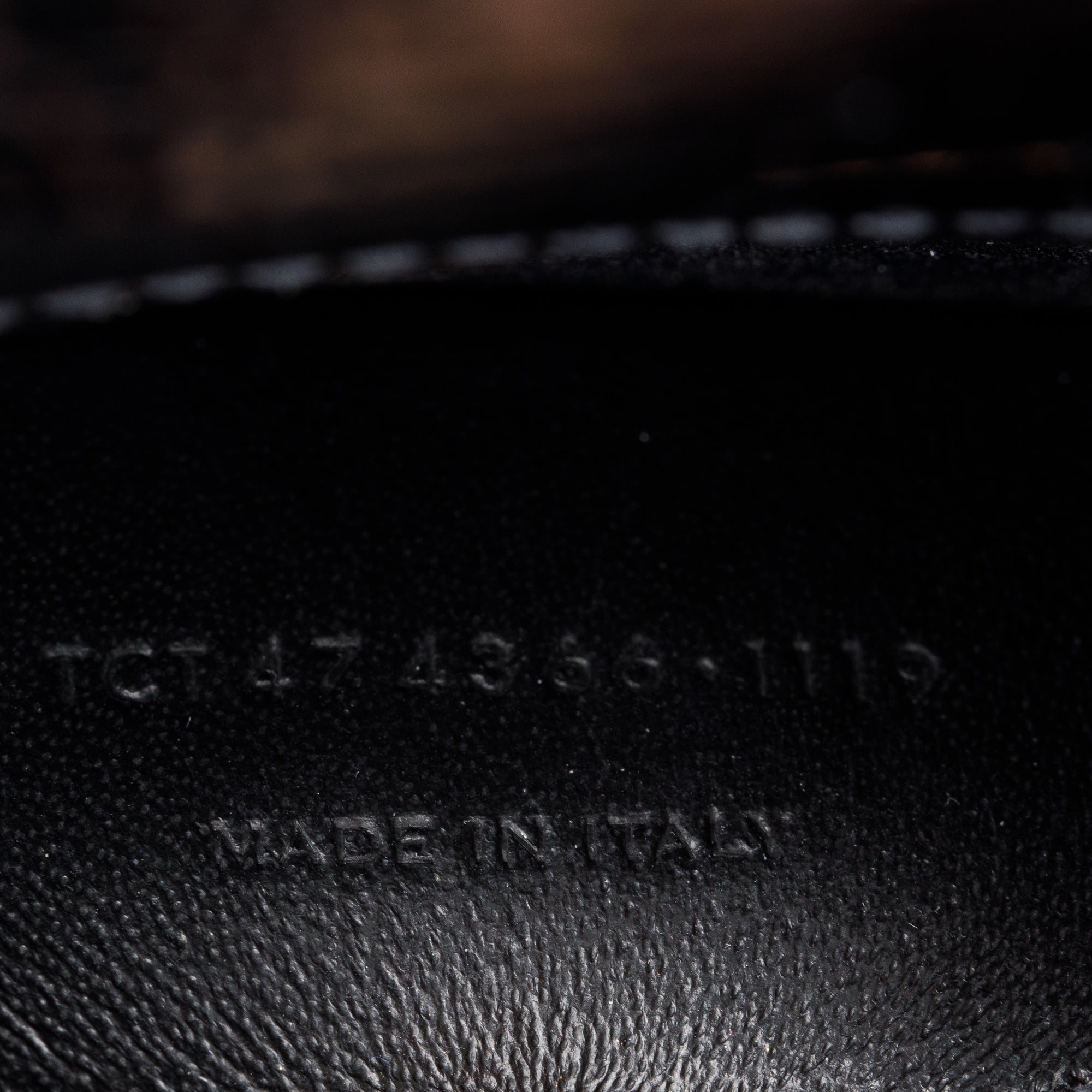 Saint Laurent Black Croc-Embossed Leather Small Kate Tassel Bag w/ Box