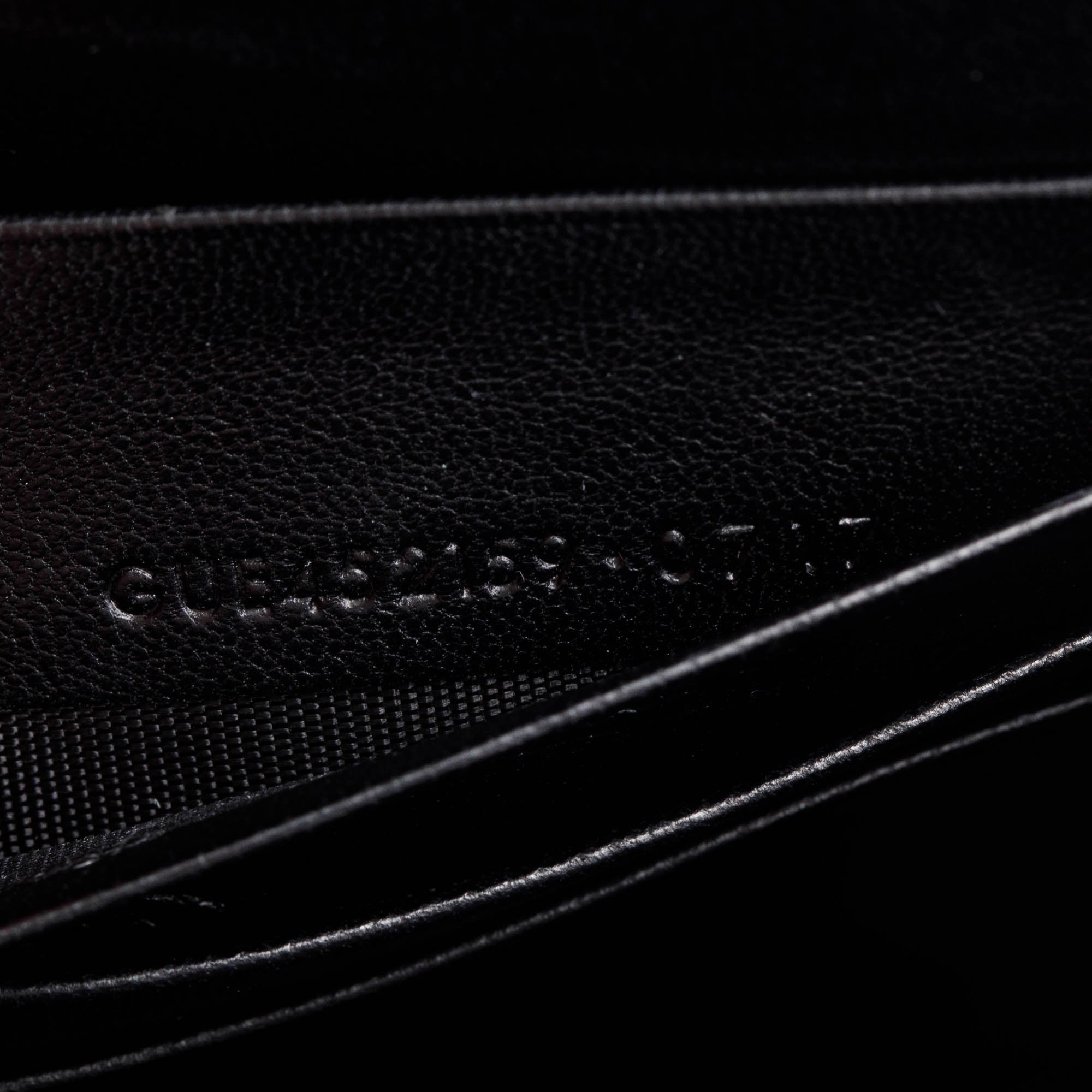 Saint Laurent Black Croc-Embossed Leather Small Kate Tassel Bag w/ Box & Reciept