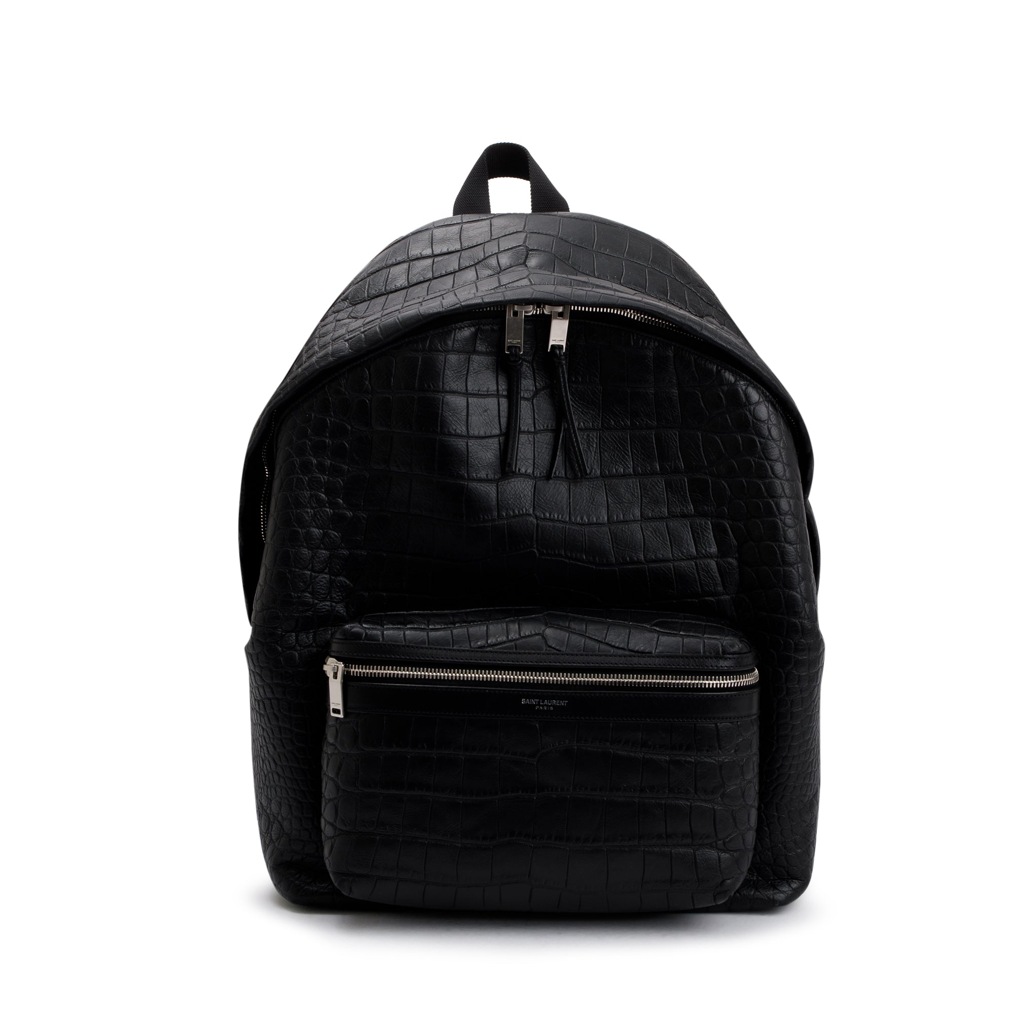 Saint-Laurent-Black-Crocodile-