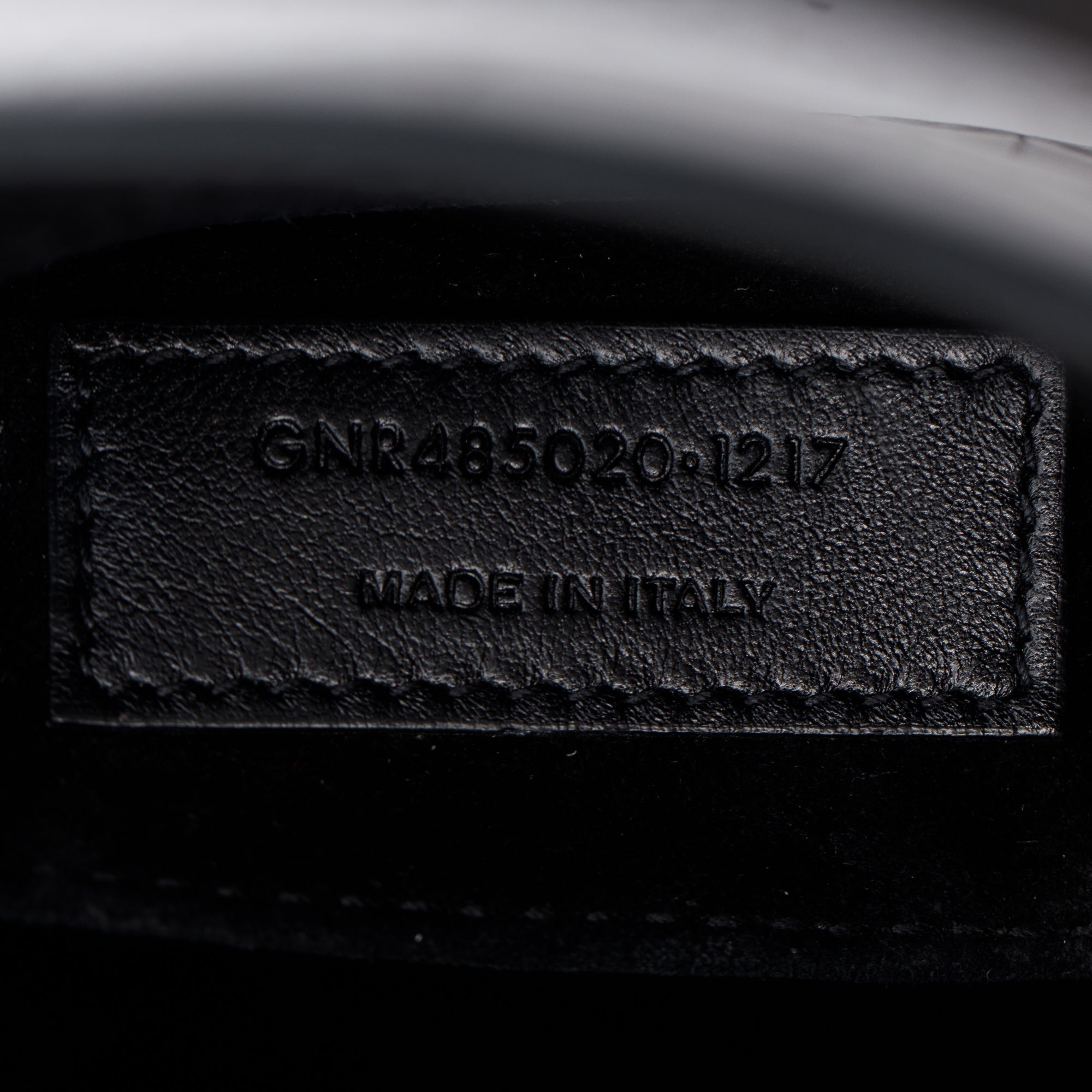 Saint Laurent Black Crocodile Embossed Leather Nano Sac De Jour w/ Strap