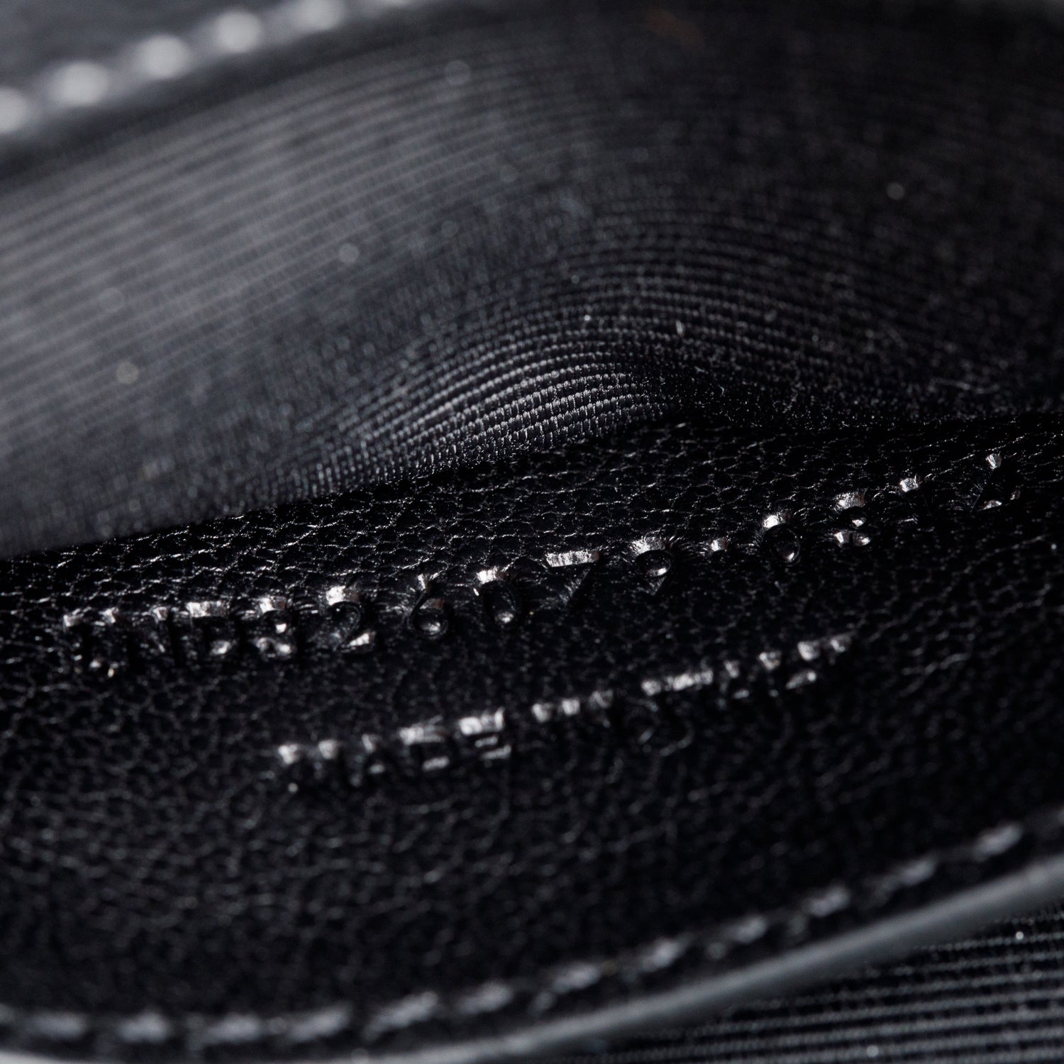 Saint Laurent Black Grain De Poudre Cassandre Clutch