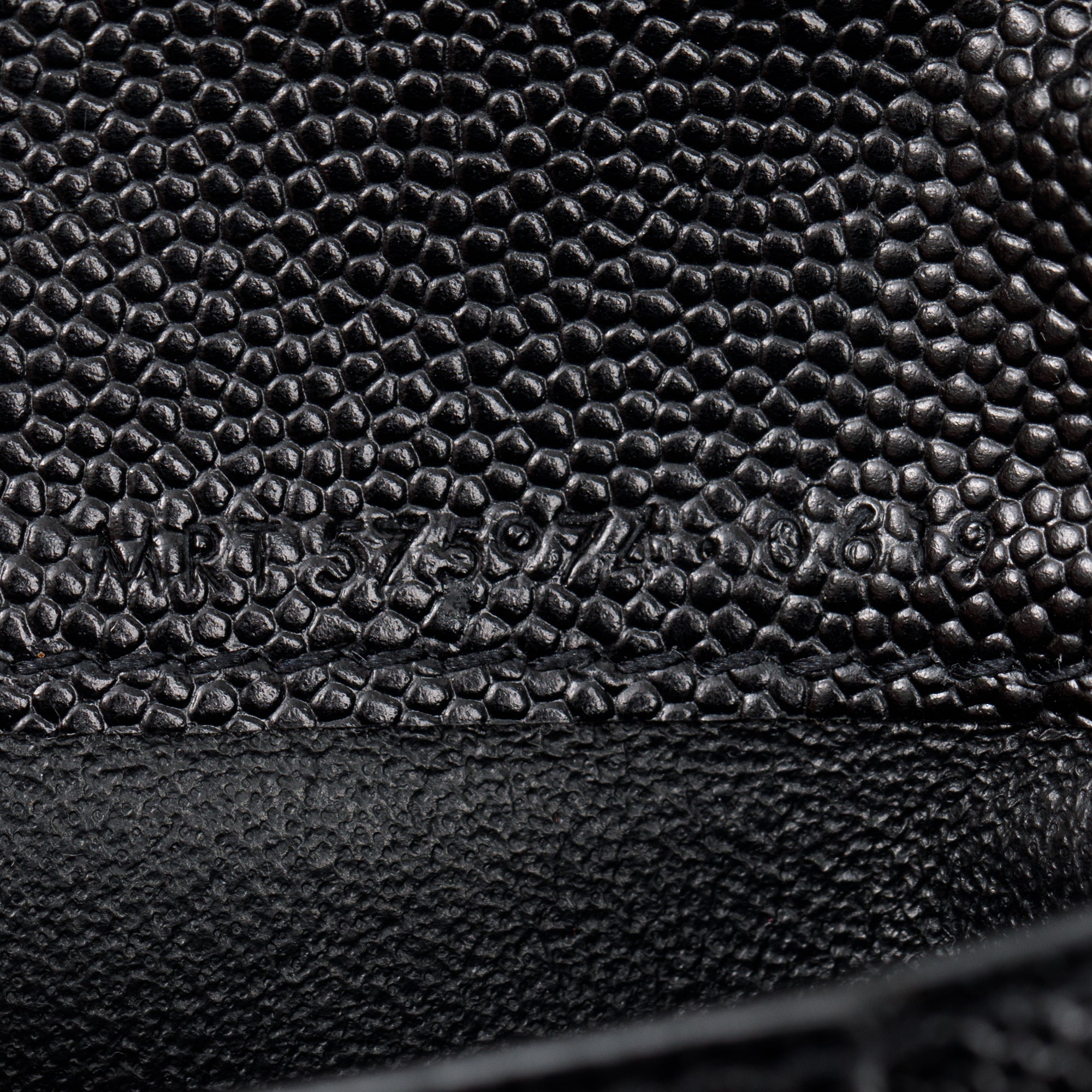 Saint Laurent Black Grain De Poudre Cassandre Matelasse Fragments Zipped Bi-Fold Wallet