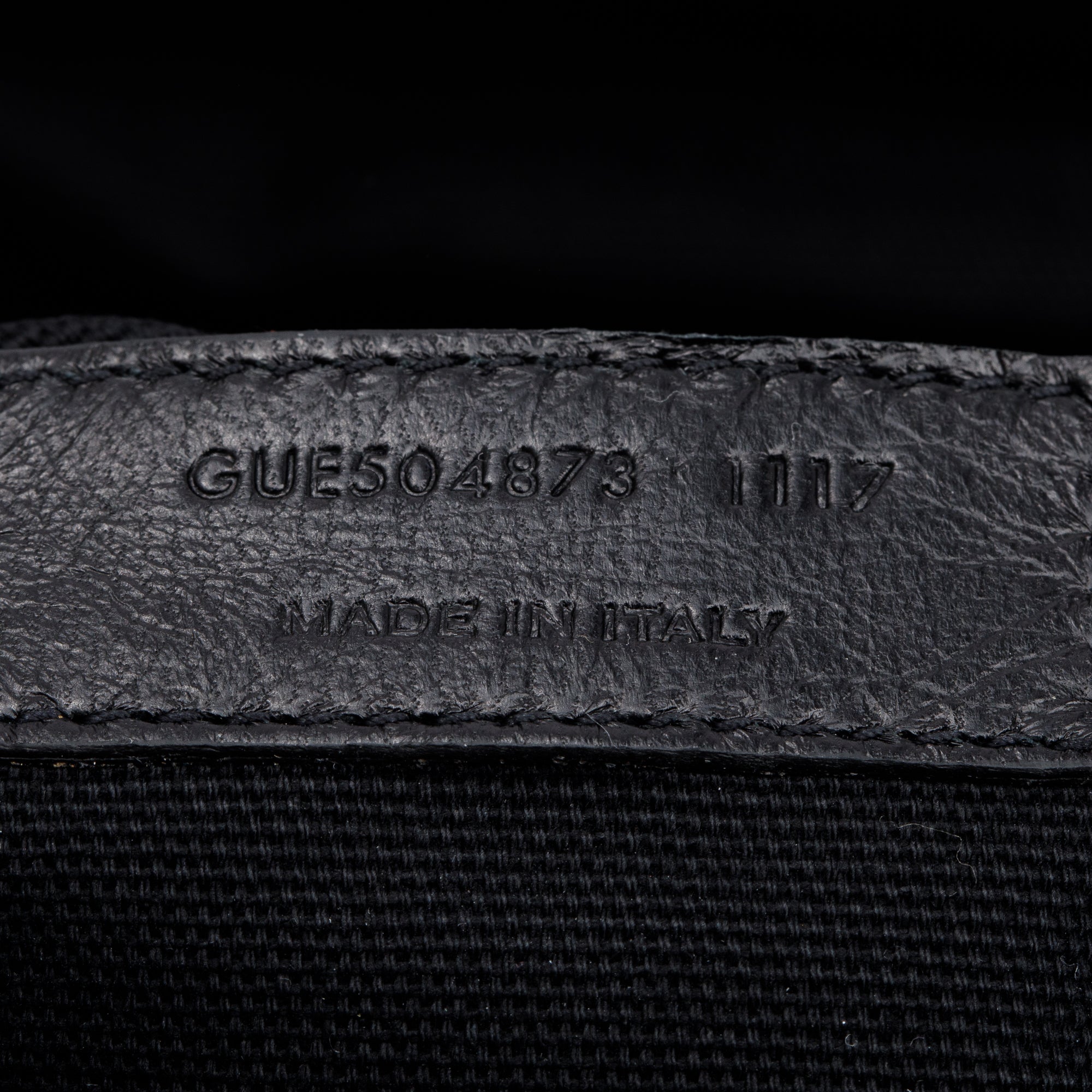 Saint Laurent Black Large ID Convertible Bag