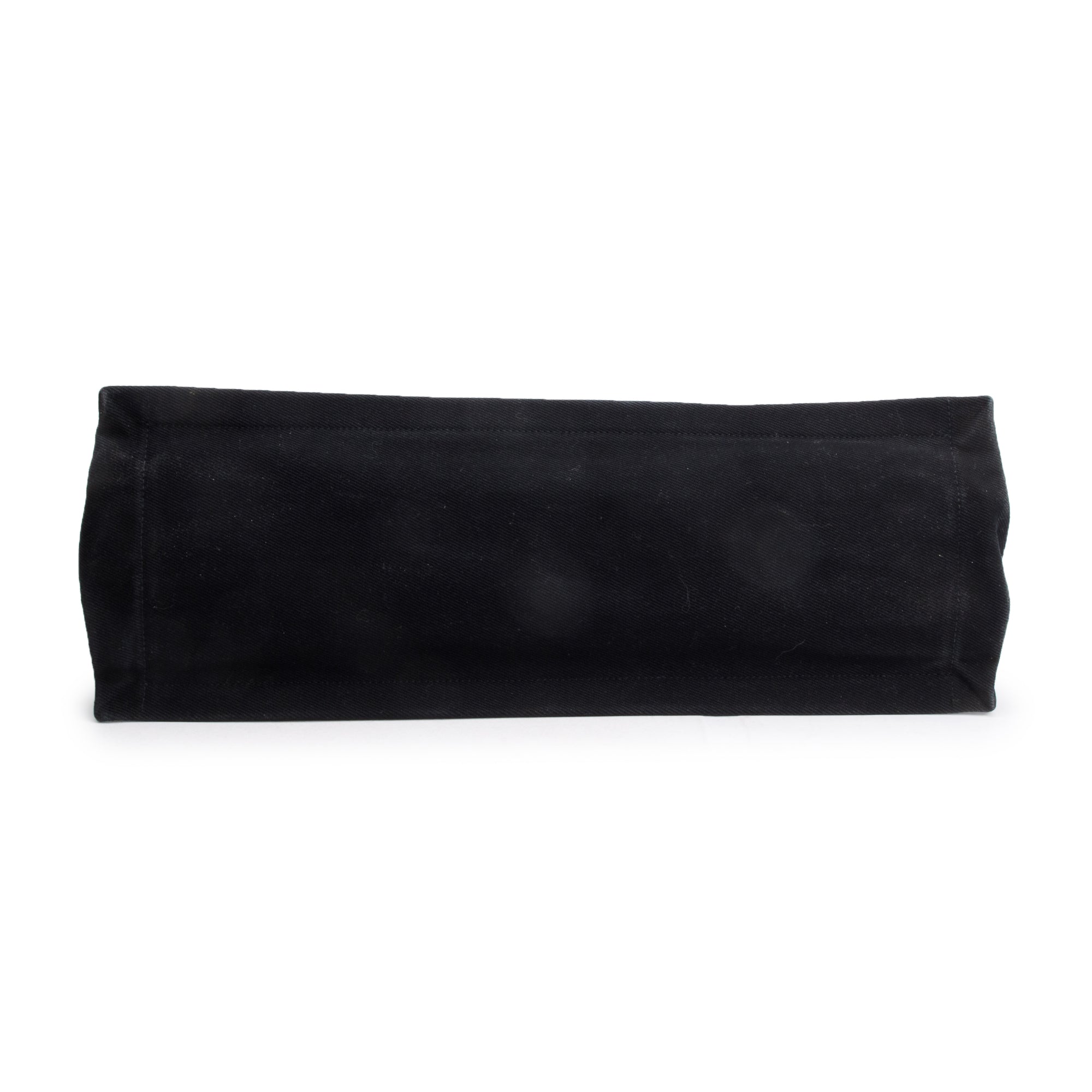 Saint Laurent Black Large Rive Gauche Canvas Tote