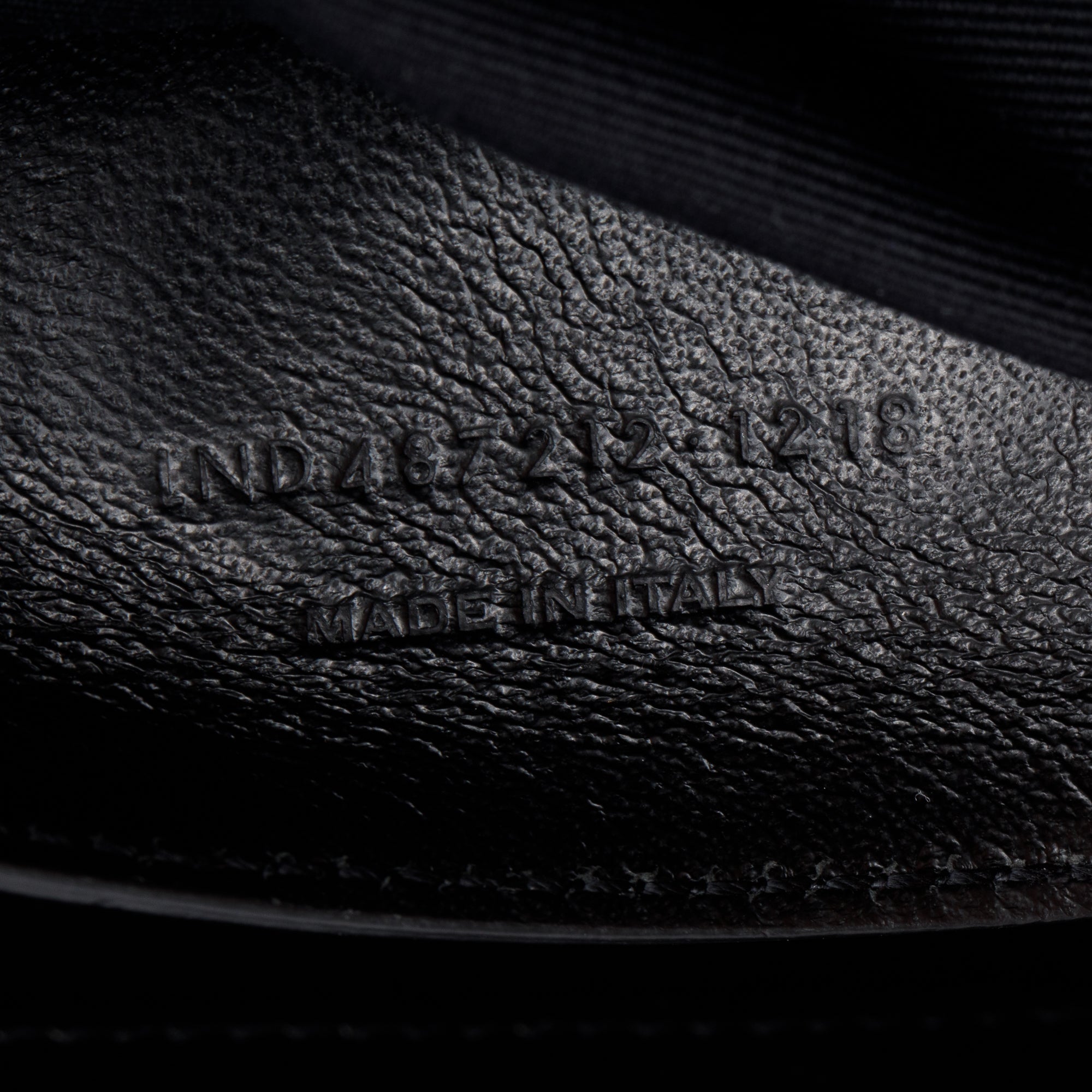 Saint Laurent Black Leather Large Chevron College Bag