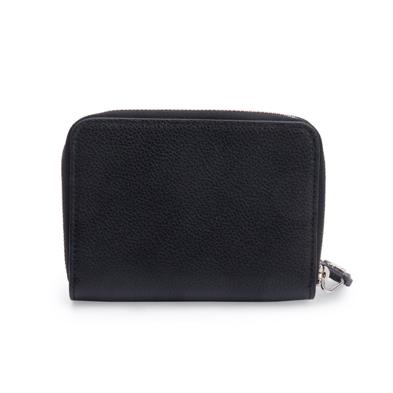 Saint Laurent Black Leather Rive Gauche Compact Wallet w/ Box