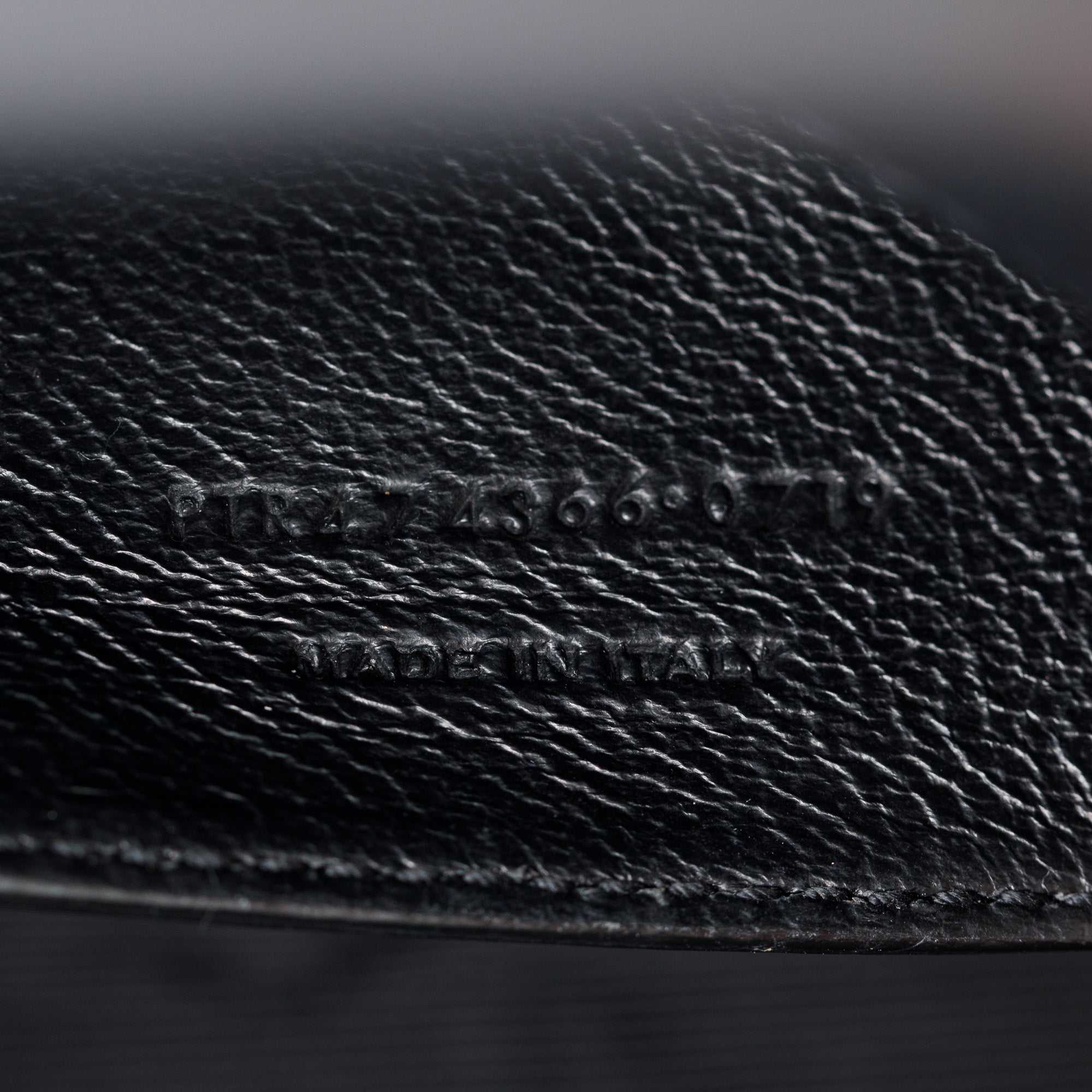 Saint Laurent Black Lizard-Embossed Leather Small Kate Tassel Bag