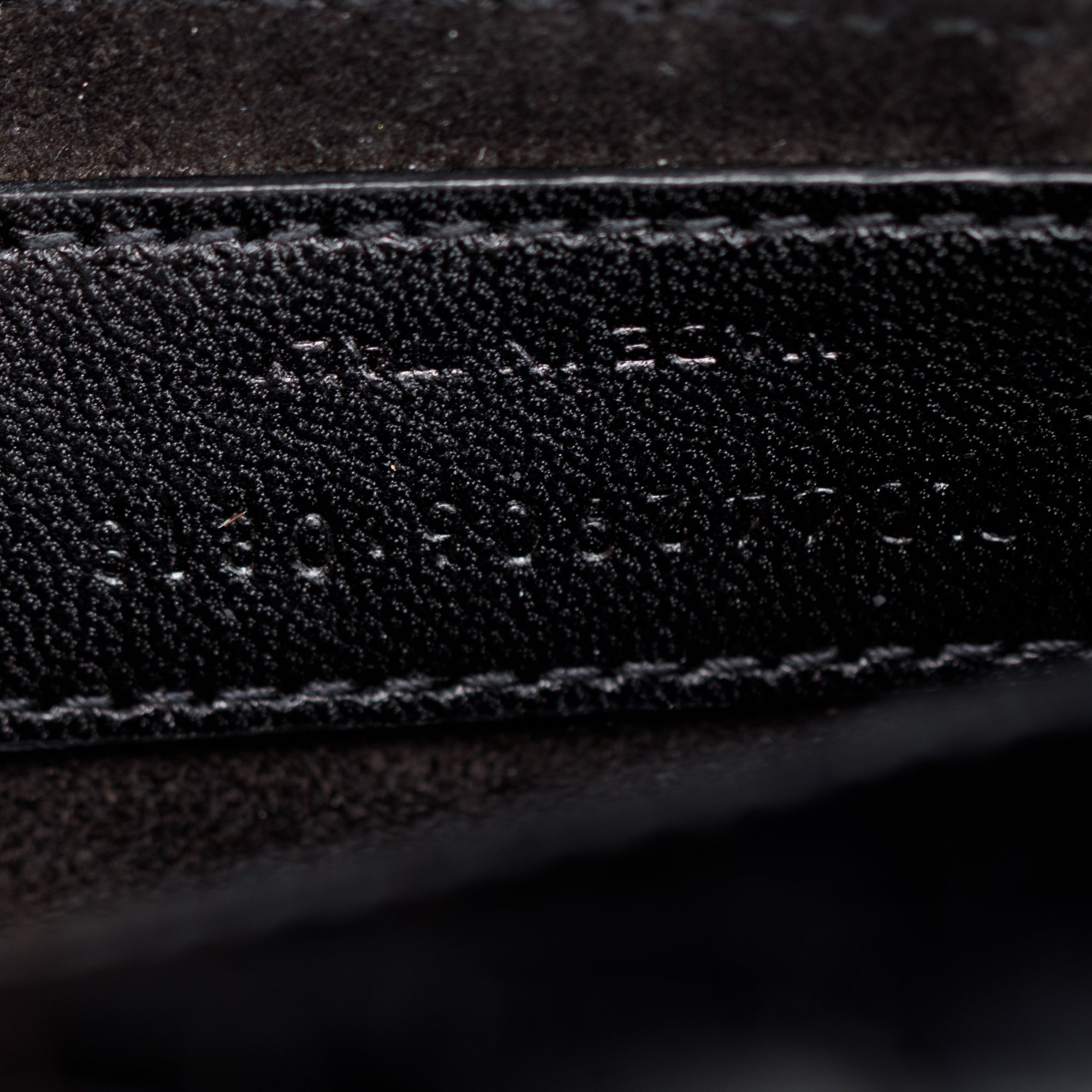 Saint Laurent Black Medium Crocodile Embossed Sunset Bag