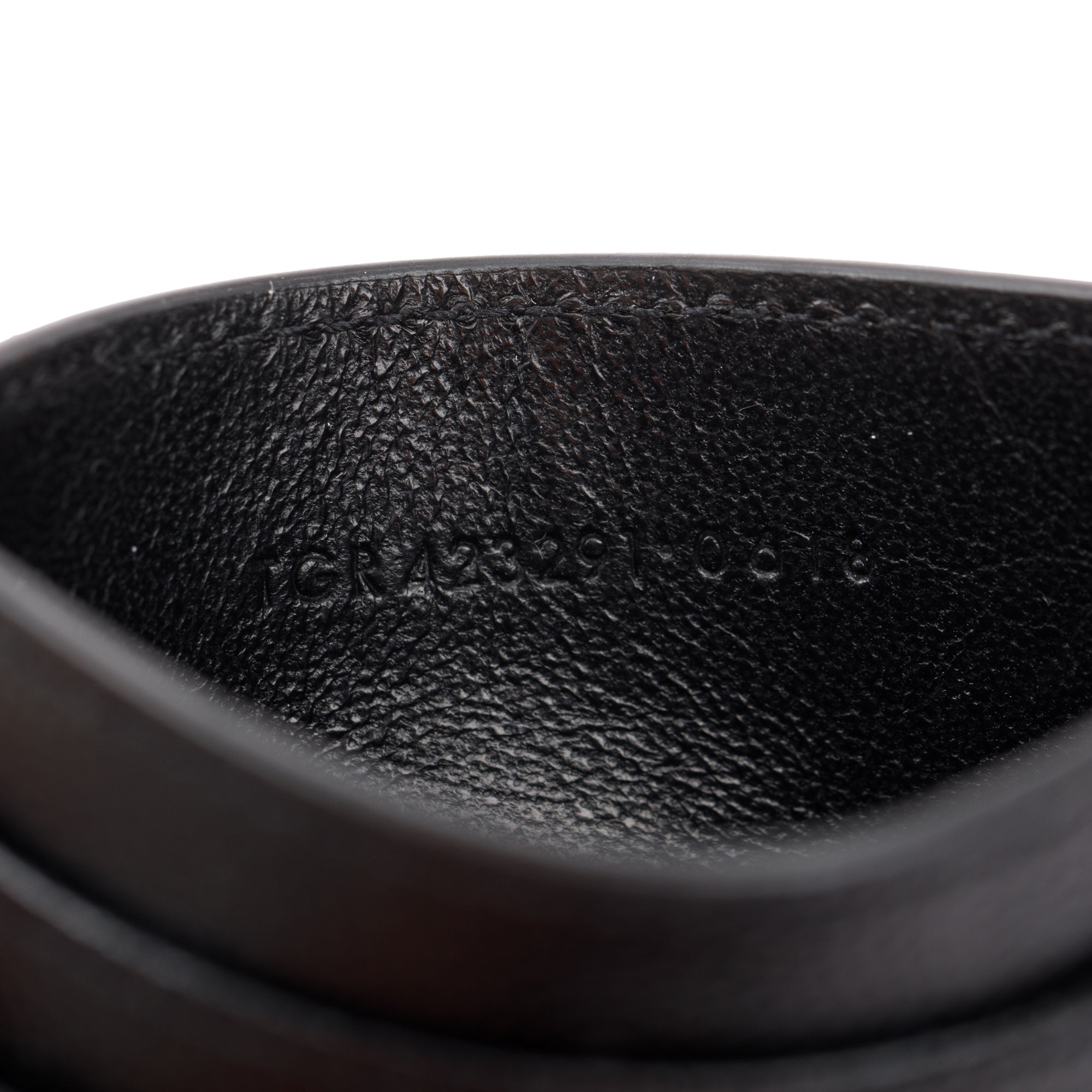 Saint Laurent Black Monogram Leather Card Holder