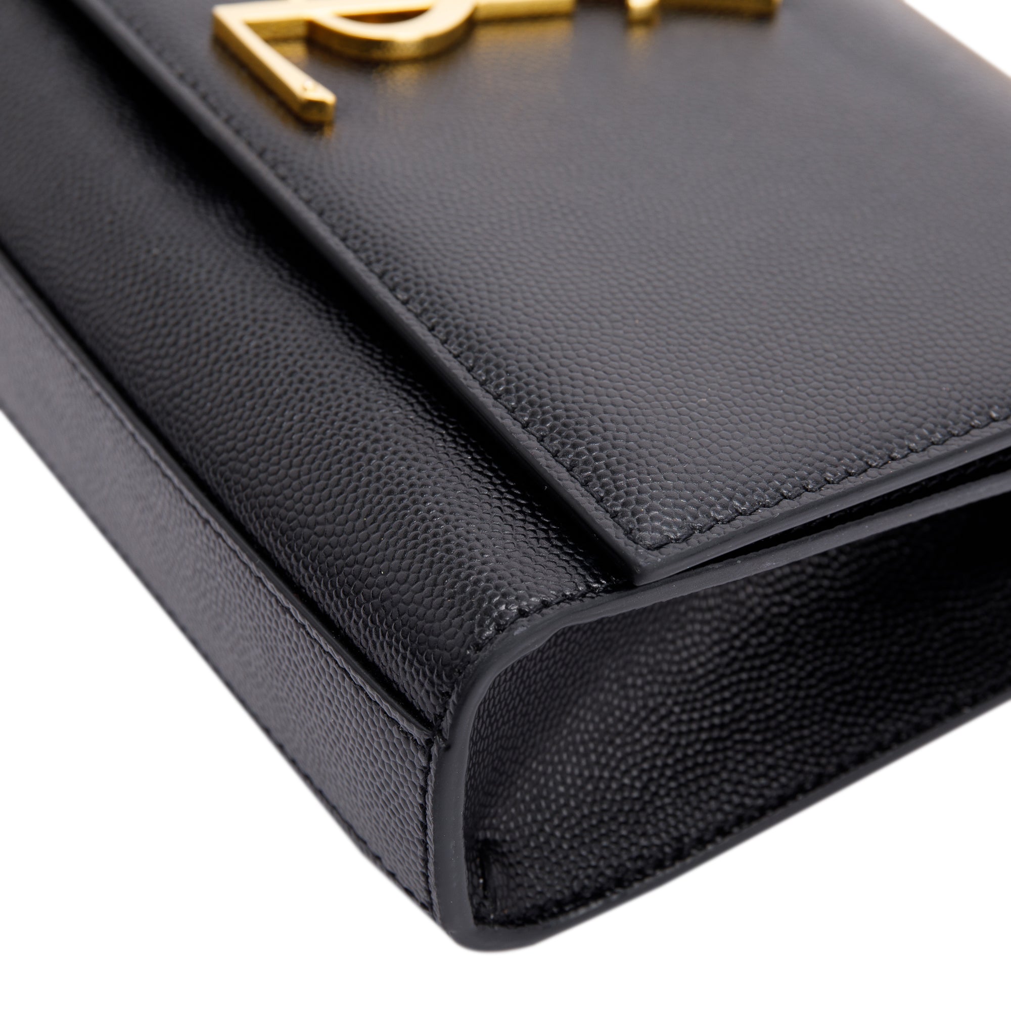 Saint Laurent Black Monogram Small Kate Bag