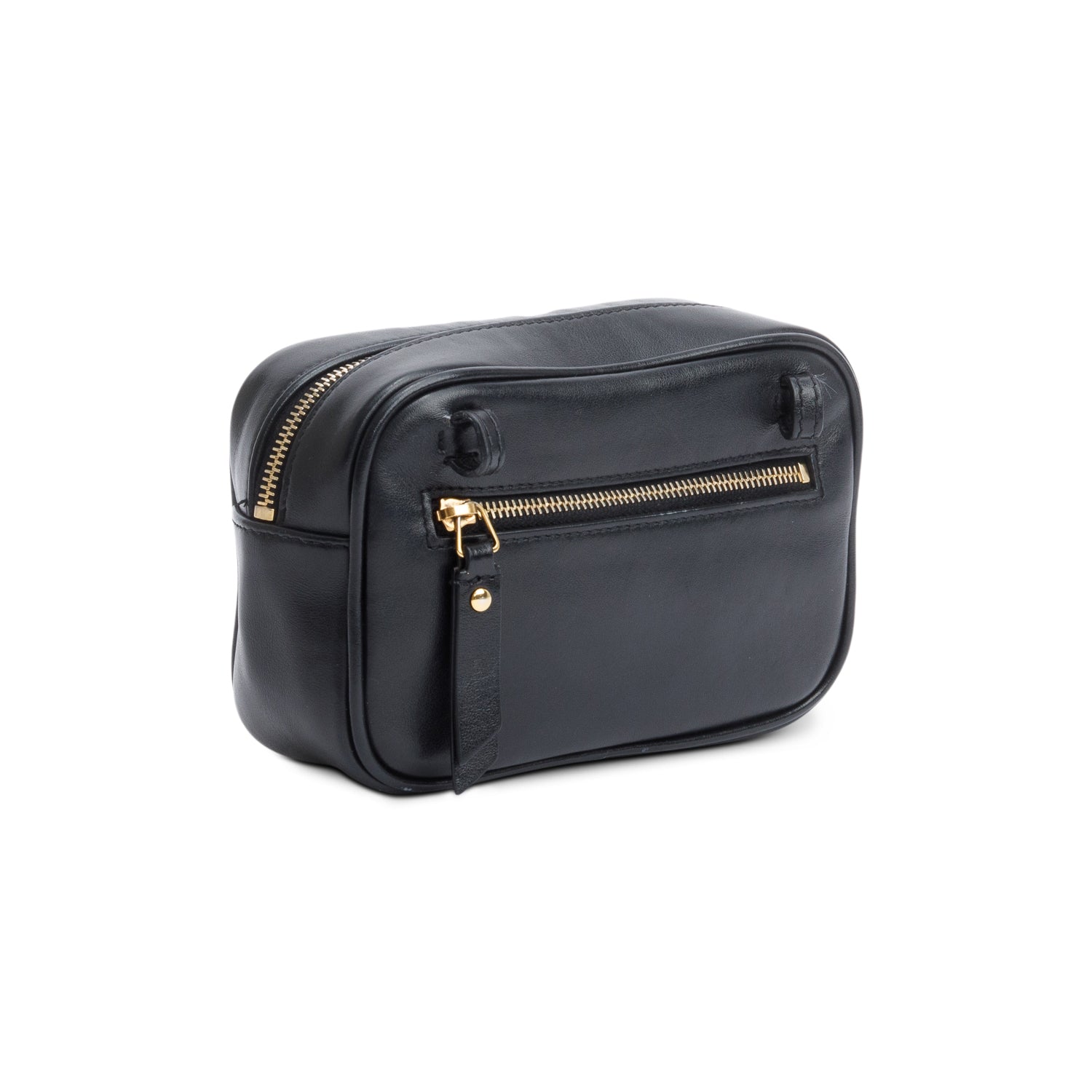 Saint Laurent Black Quilted Calfskin Leather Lou Belt Bag