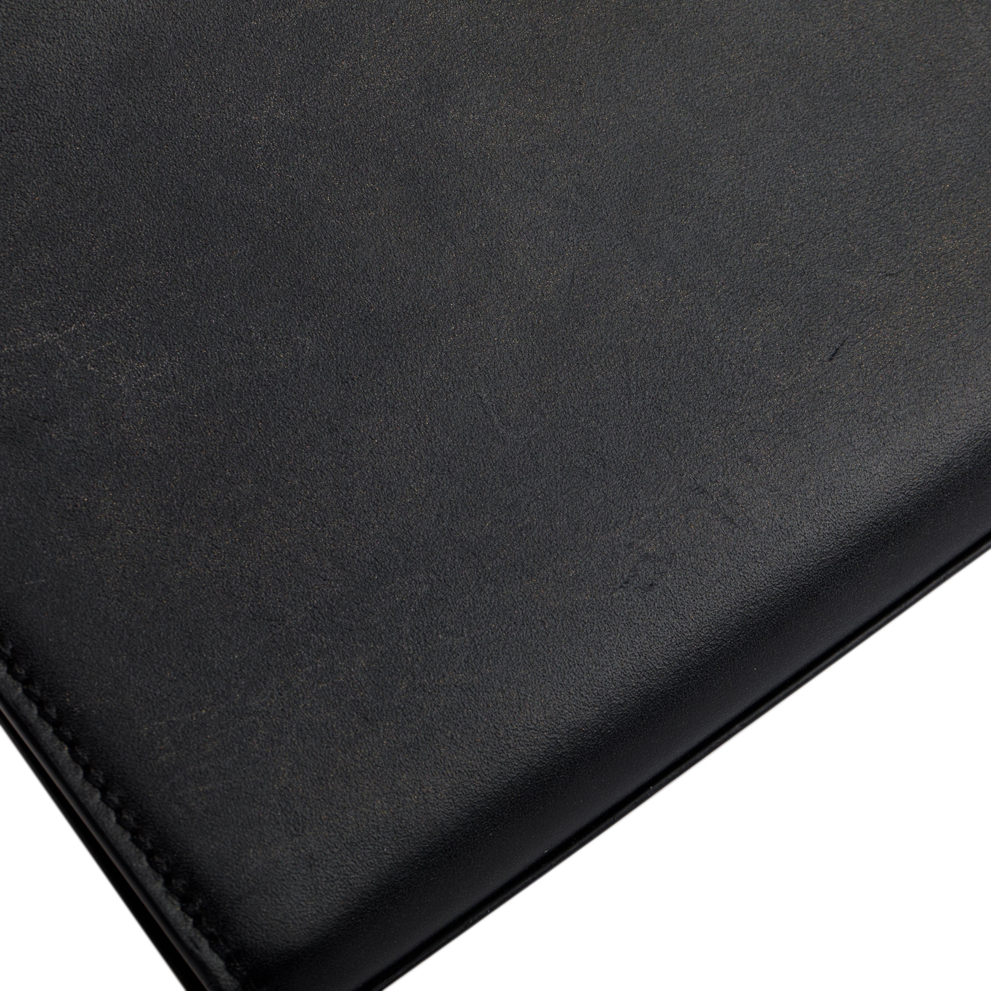 Saint Laurent Black Smooth Calfskin Leather Small Classic Monogram Kate Tassel Chain Bag