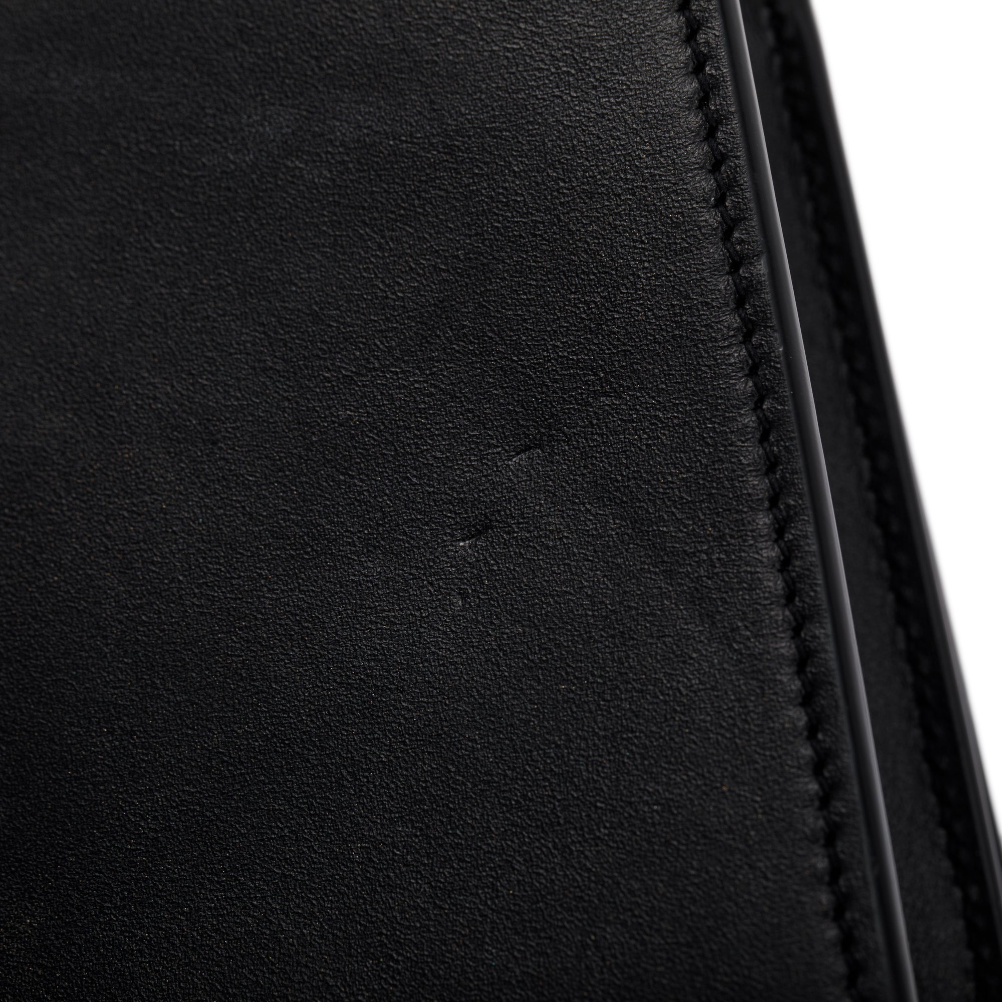 Saint Laurent Black Smooth Calfskin Leather Small Classic Monogram Kate Tassel Chain Bag