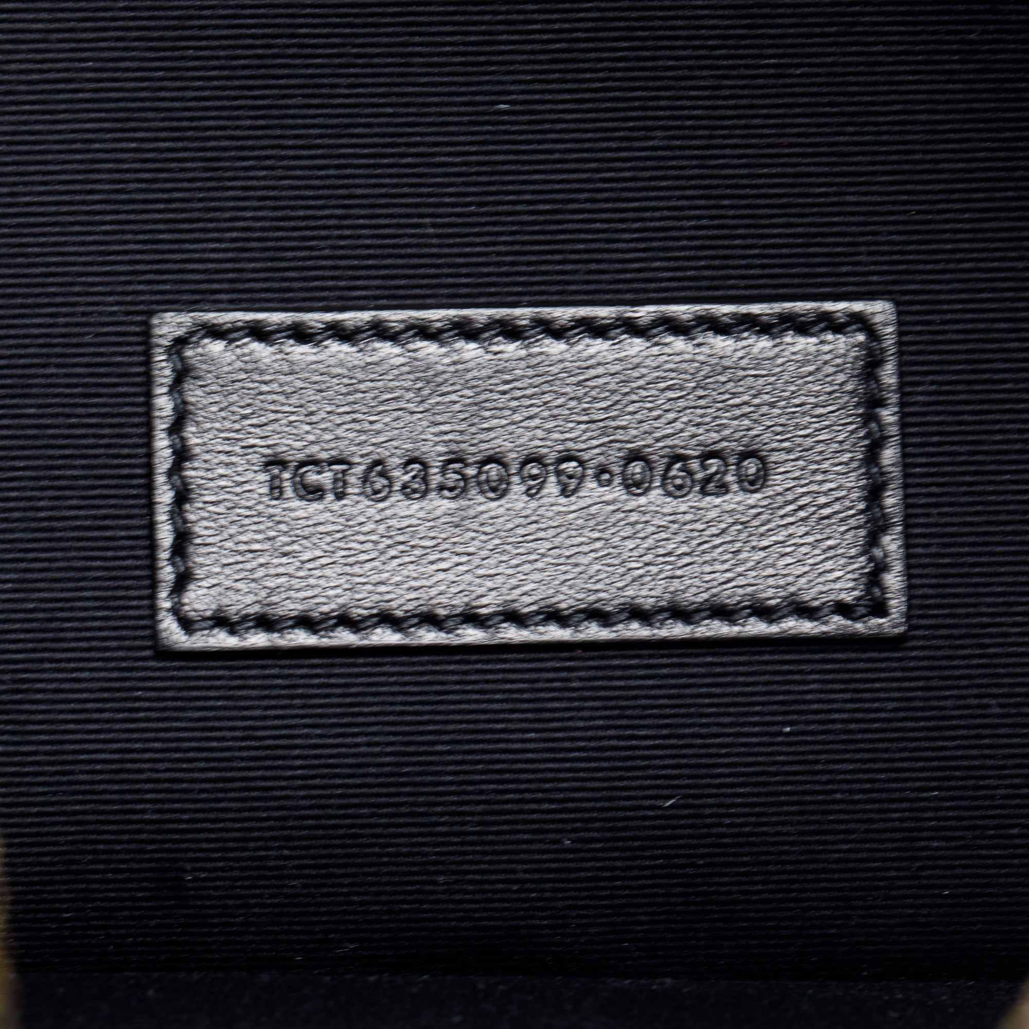 Saint Laurent Black Smooth Leather Large Zipped Document Holder