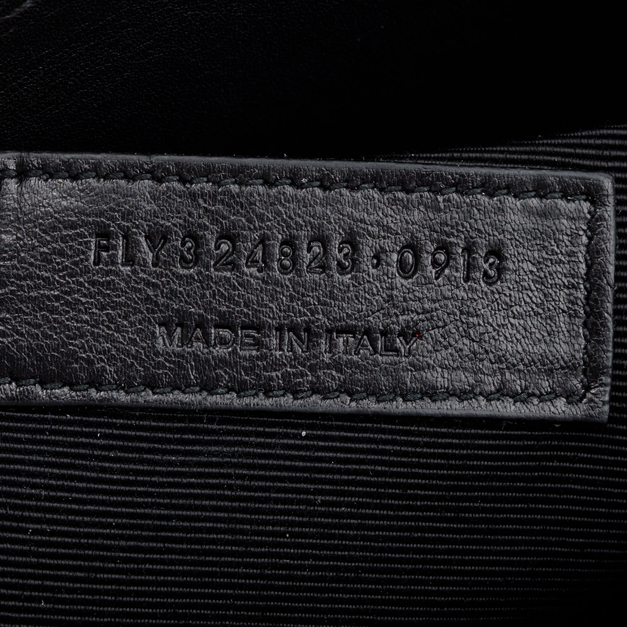 Saint Laurent Black Supple Grained Leather Small Sac De Jour w/ Strap
