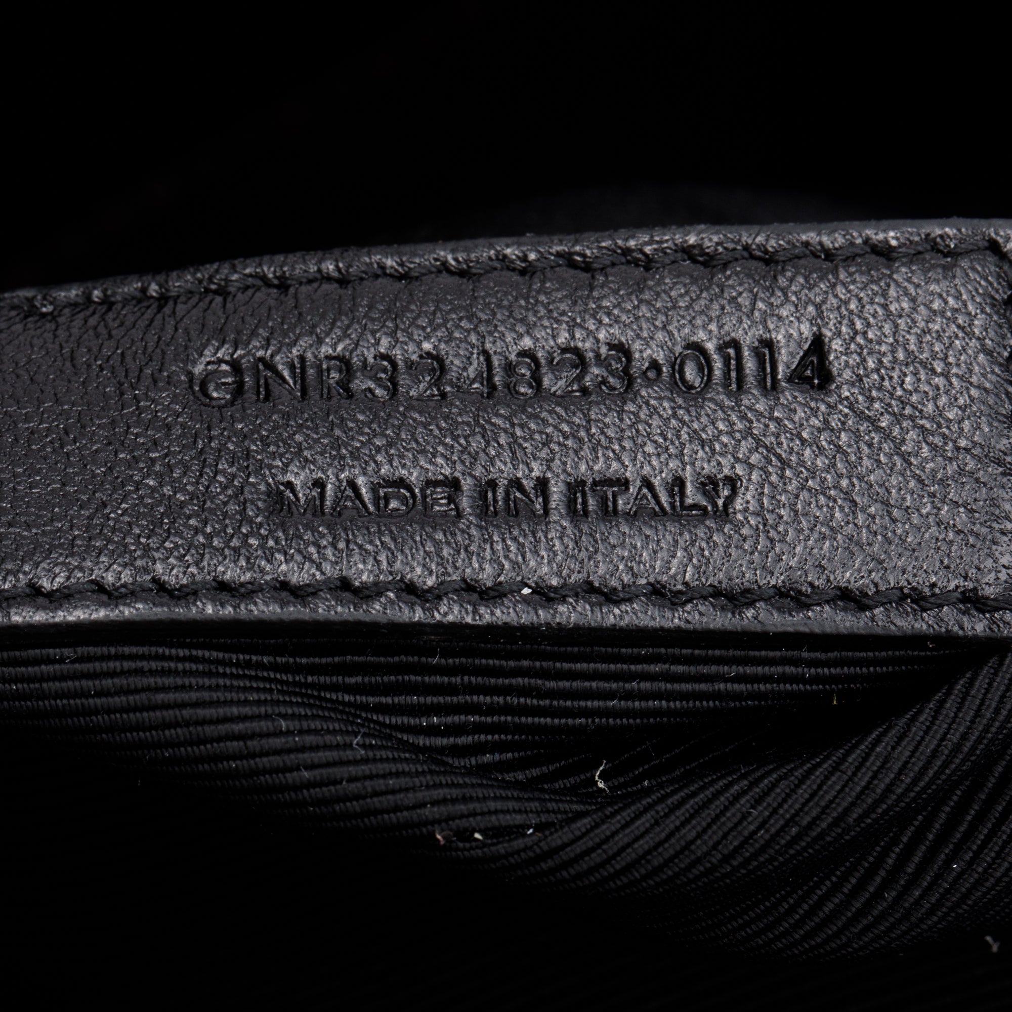 Saint Laurent Black Supple Leather Small Sac De Jour w/ Strap
