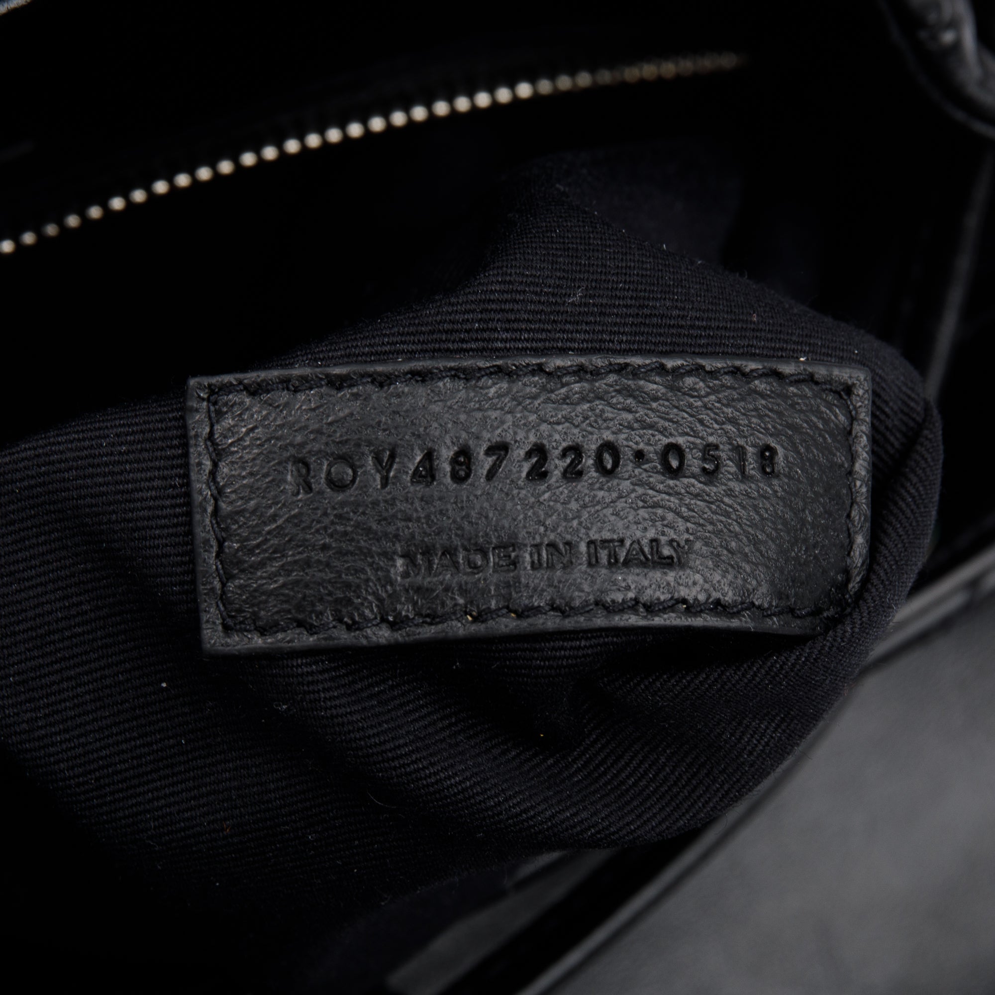 Saint Laurent Black Y Quilted Calfskin Leather Small Loulou Backpack