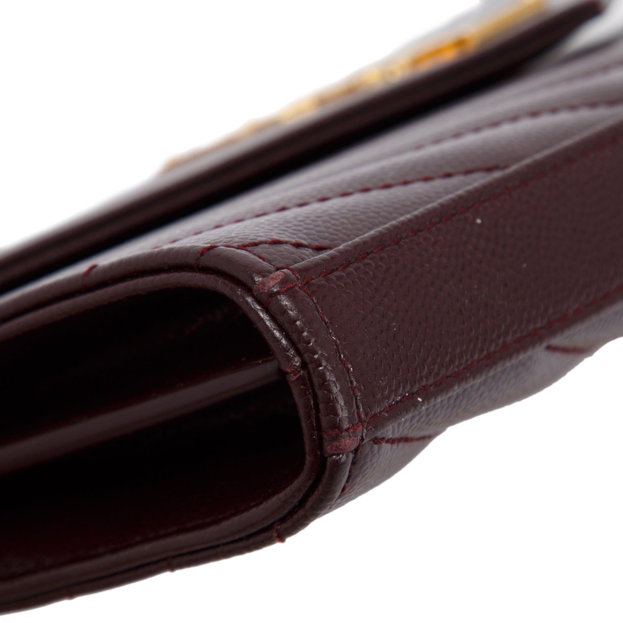 Saint Laurent Cassandre Matelasse Chain Wallet