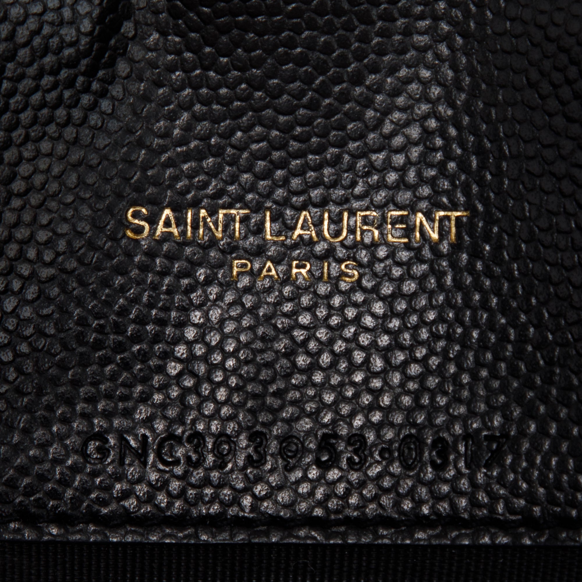 Saint Laurent Cassandre Matelasse Chain Wallet w/ Box
