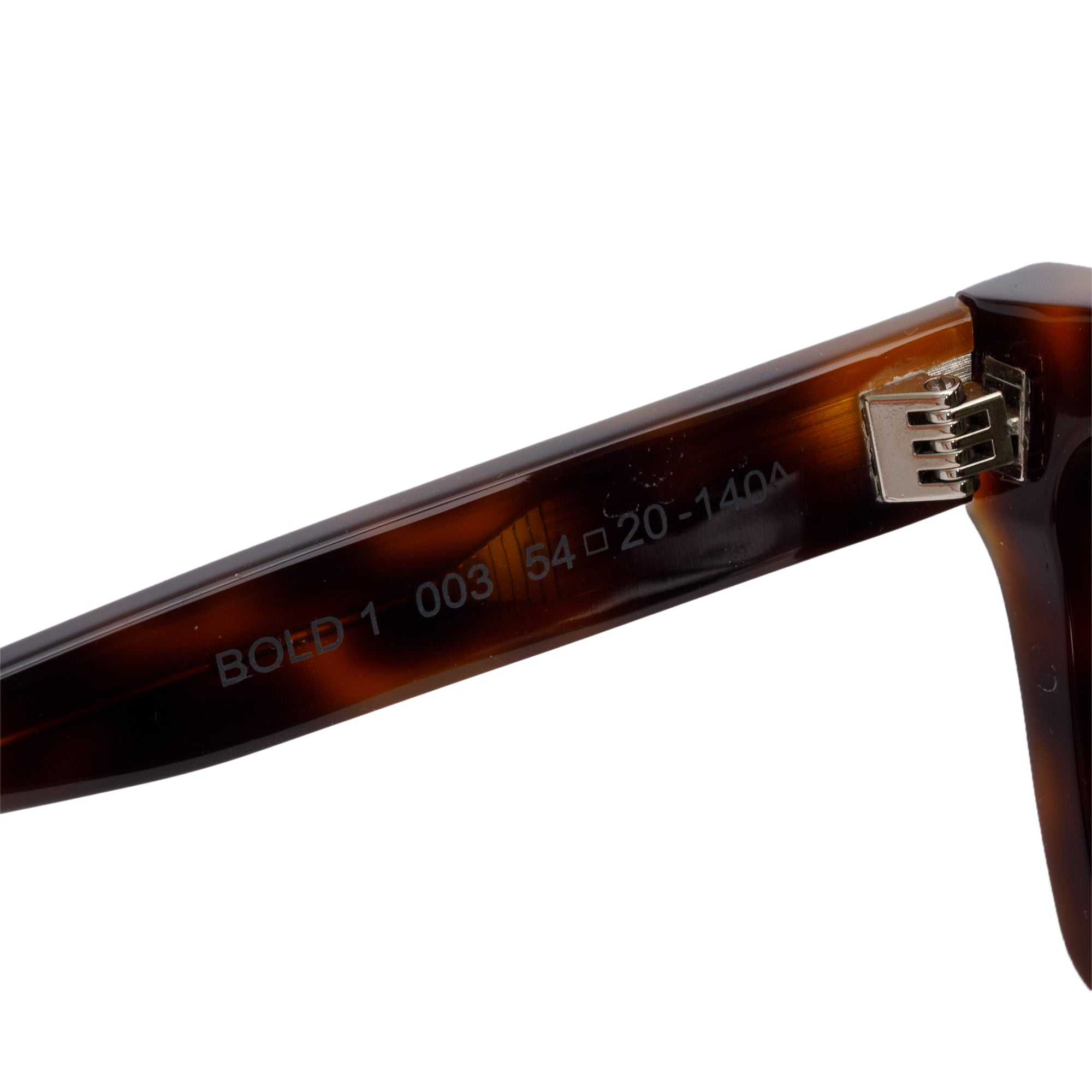 Saint Laurent Havana Acetate Bold 1 003 Square Sunglasses w/ Case