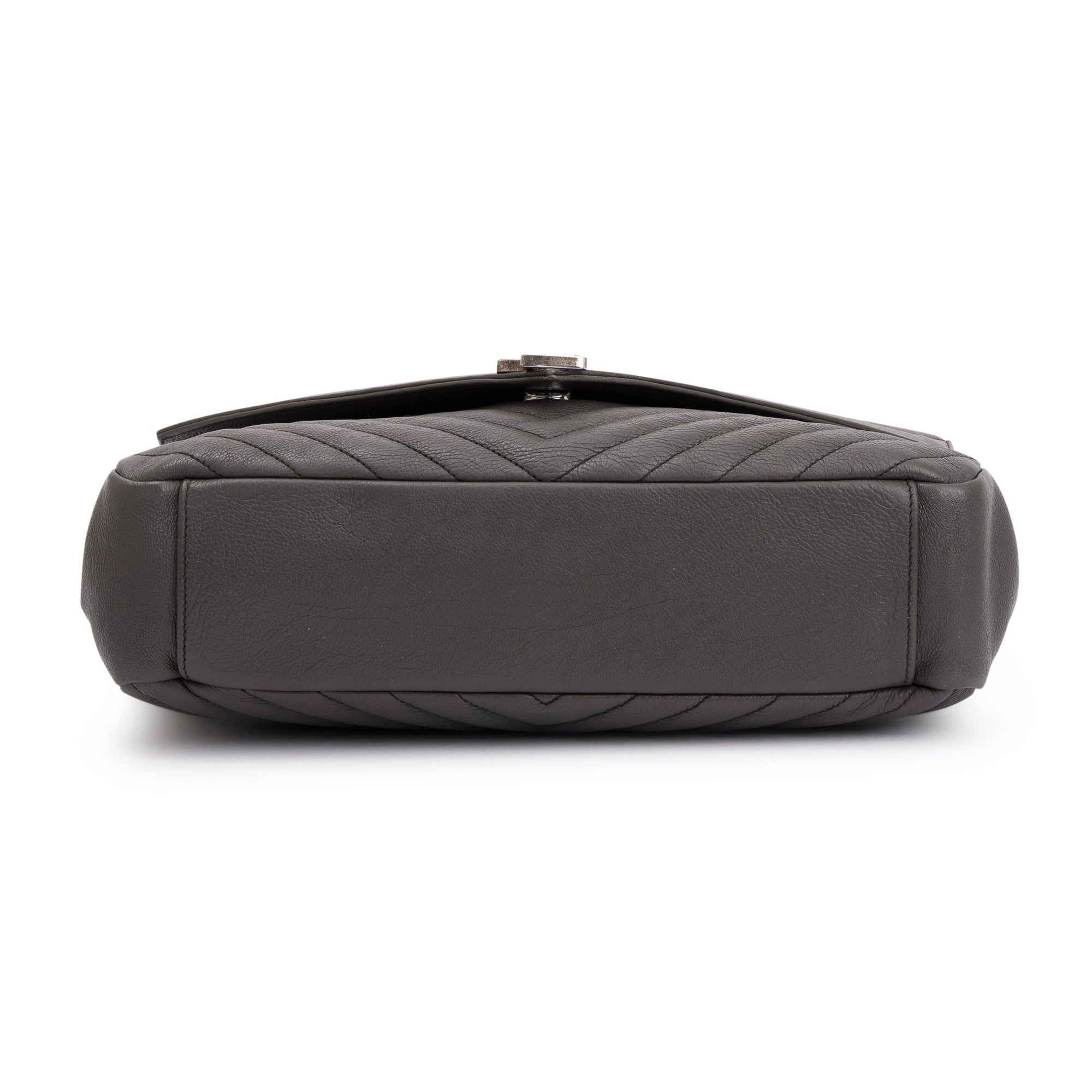 Saint Laurent Large Chevron College Bag