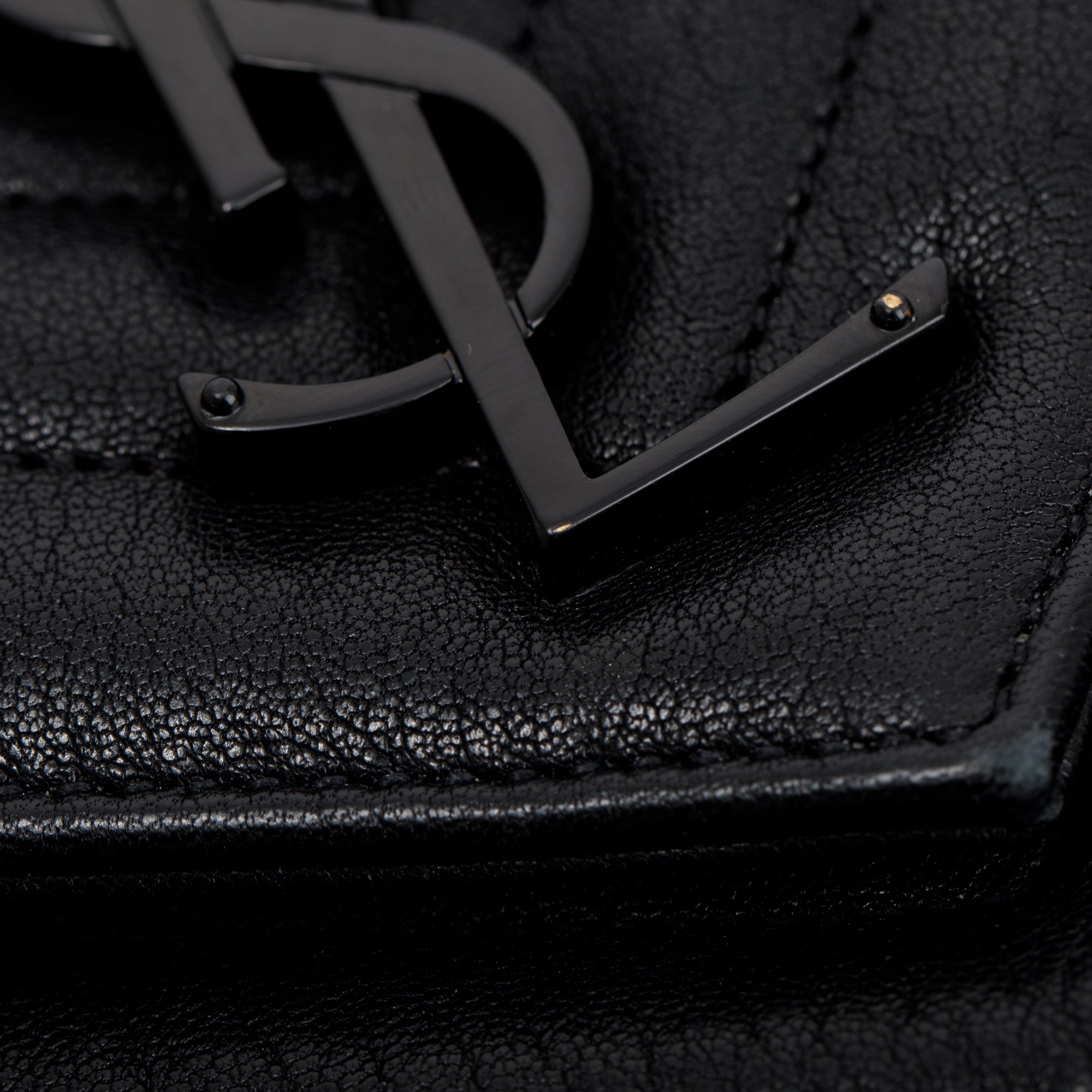 Saint Laurent Large Chevron College Bag