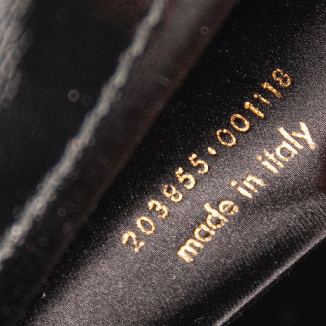 Saint Laurent Large Patent Leather Belle de Jour Clutch