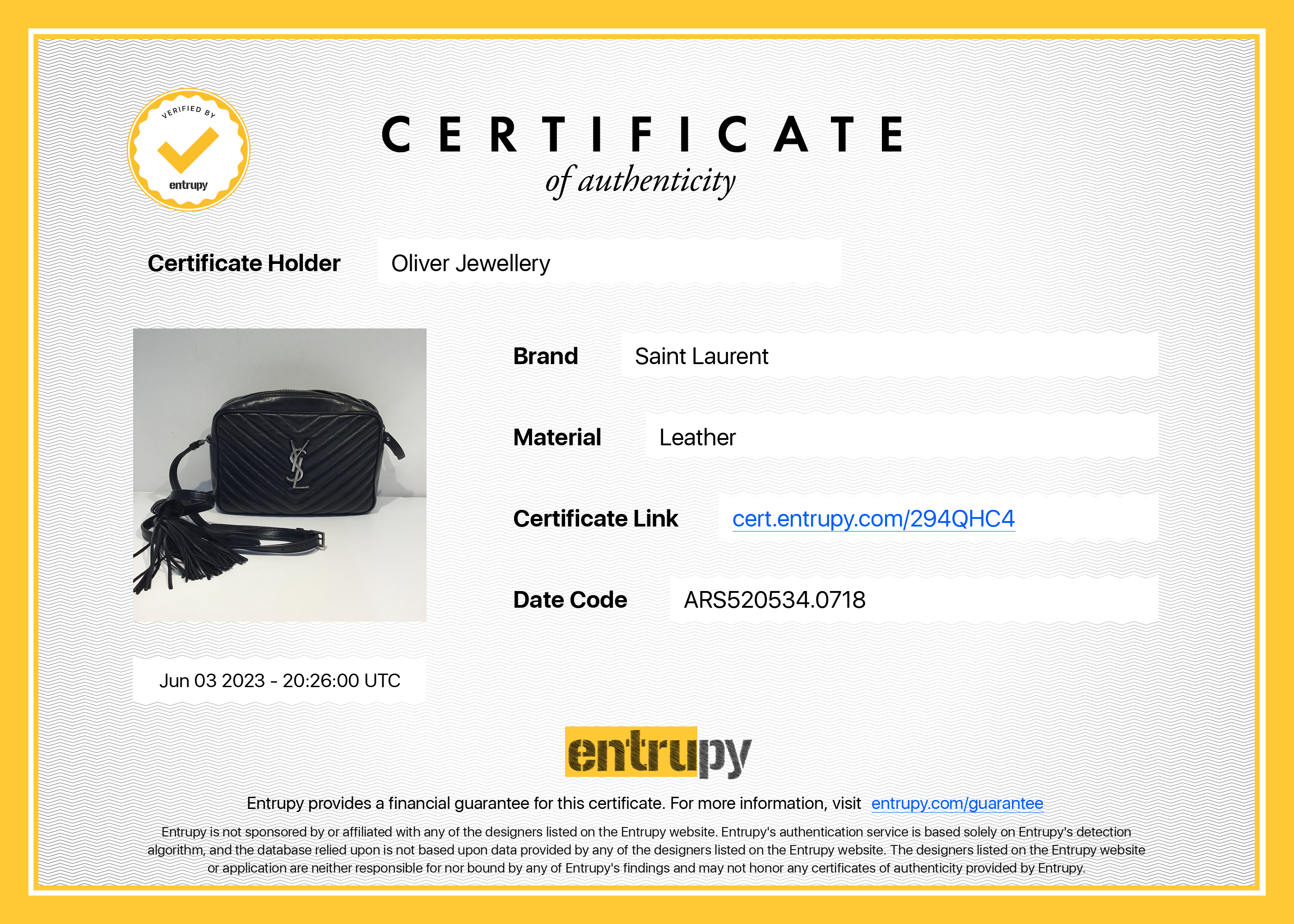 Saint Laurent Lou Camera Bag