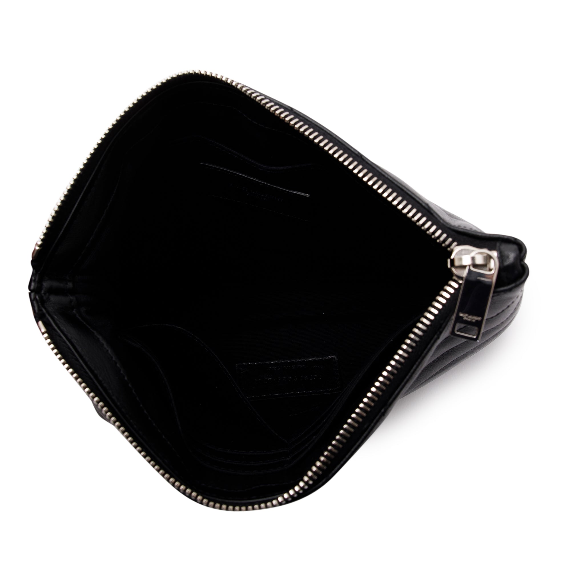 Saint Laurent Matelasse Cassandre Wrist Pouch w/ Box
