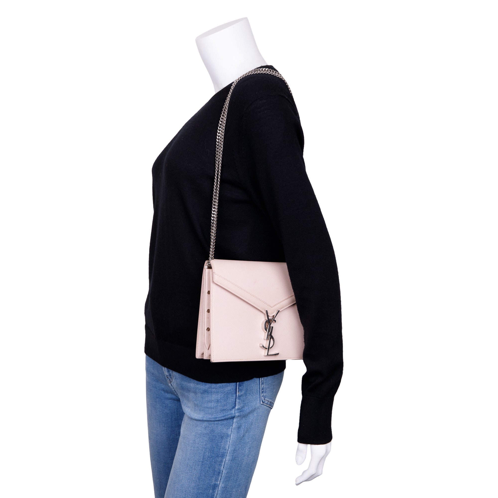 Saint Laurent Medium Cassandra Chain Shoulder Bag