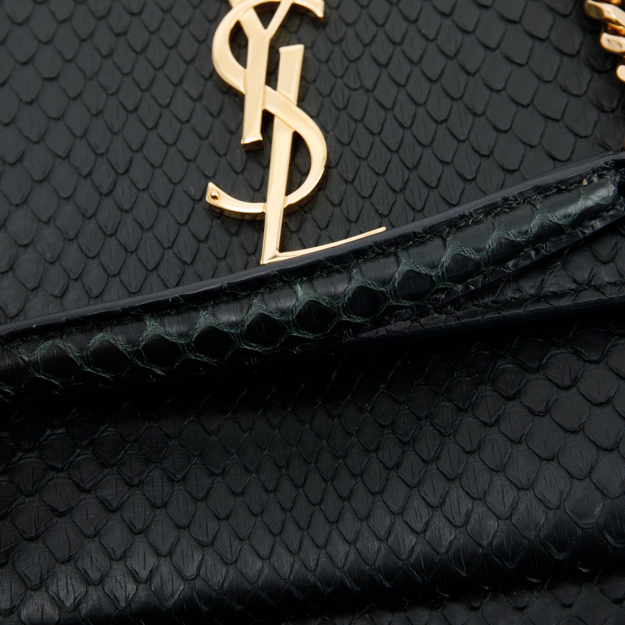 Saint Laurent Medium Python Sunset Bag