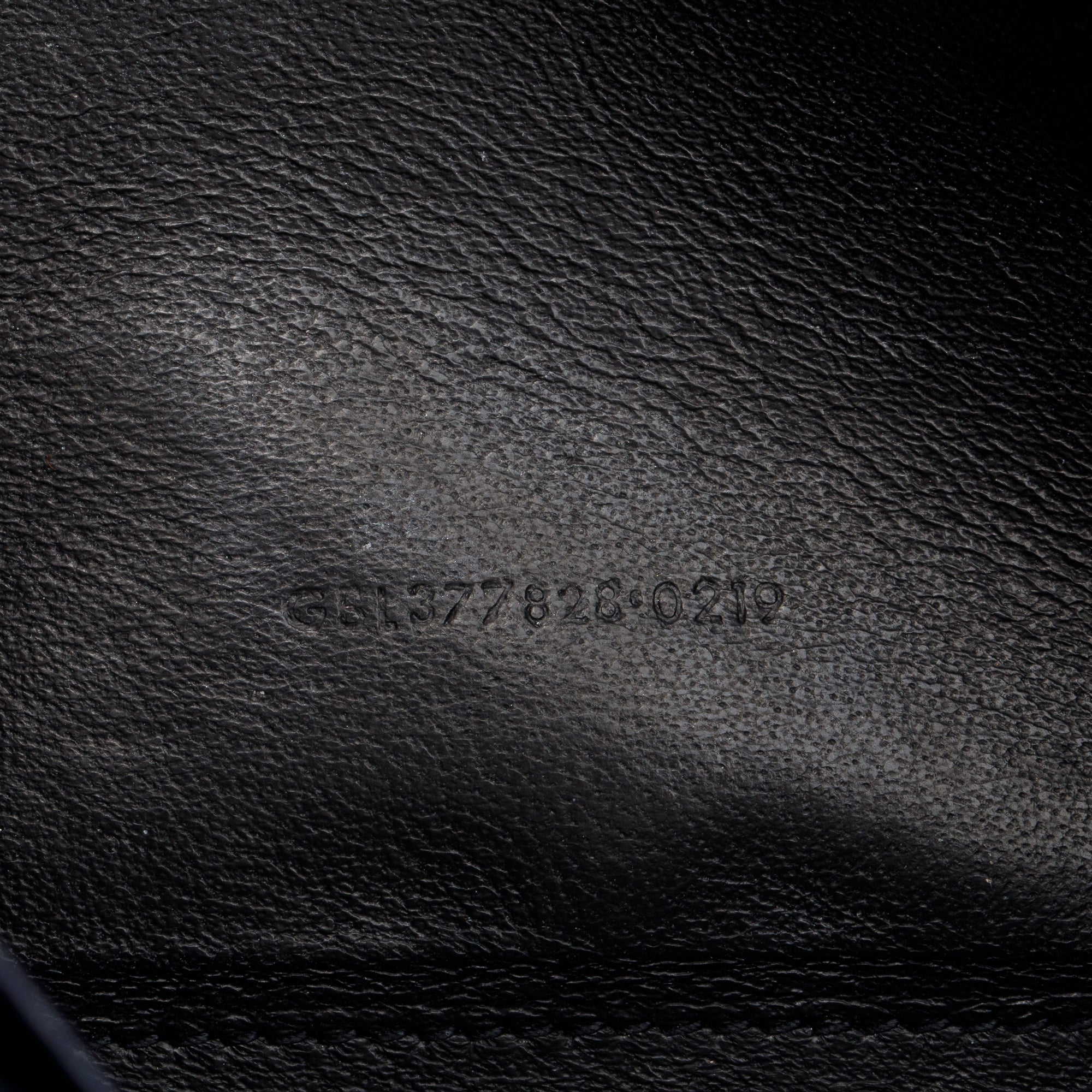 Saint Laurent Navy Grain De Poudre Leather Cassandre Envelope Chain Wallet w/ Box