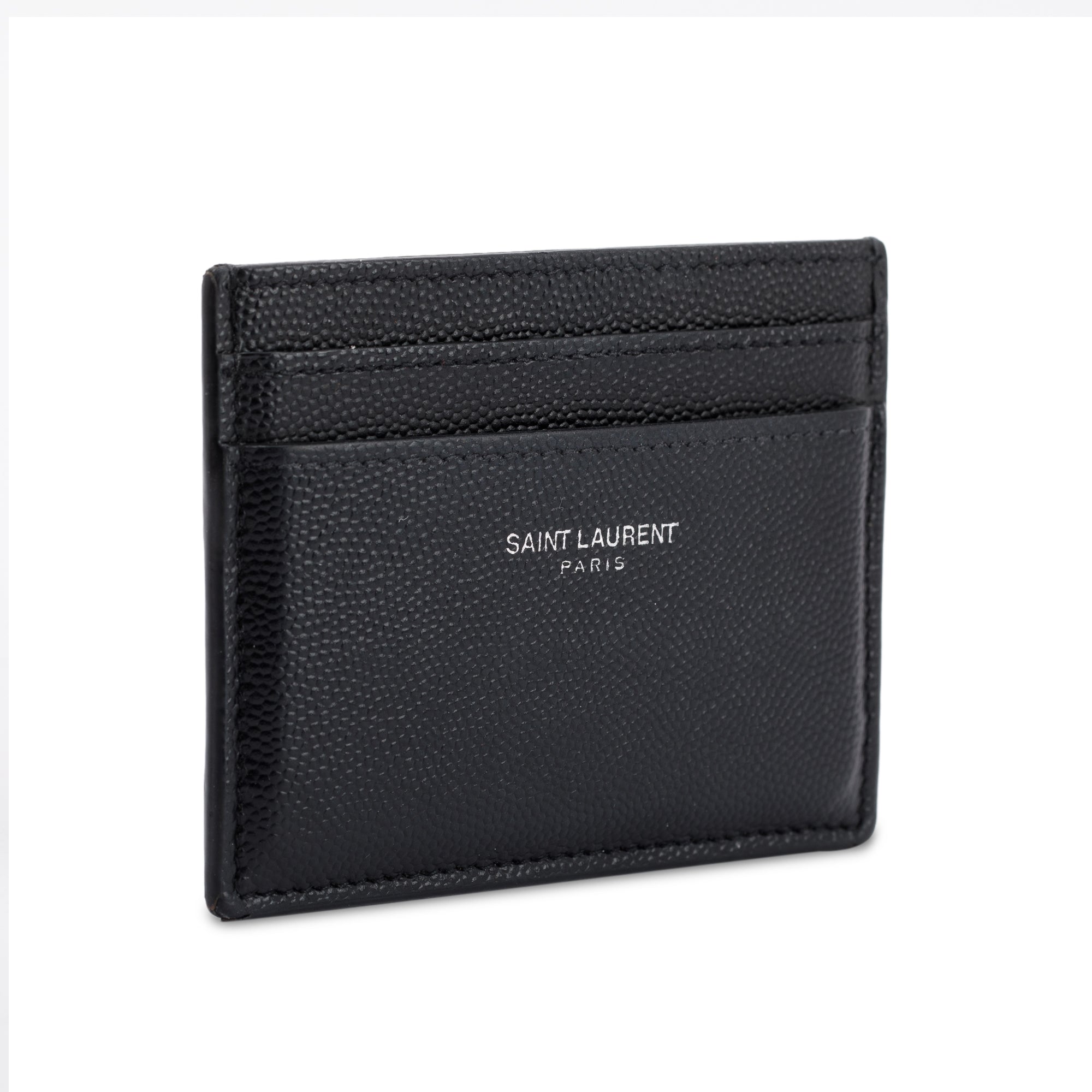 Saint Laurent Paris Credit Card Case w/ Box