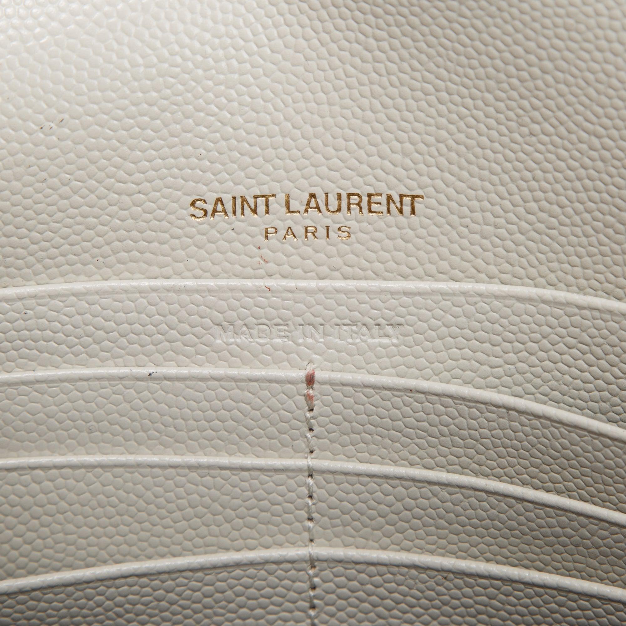 Saint Laurent Small Kate Tassel Wallet on Chain