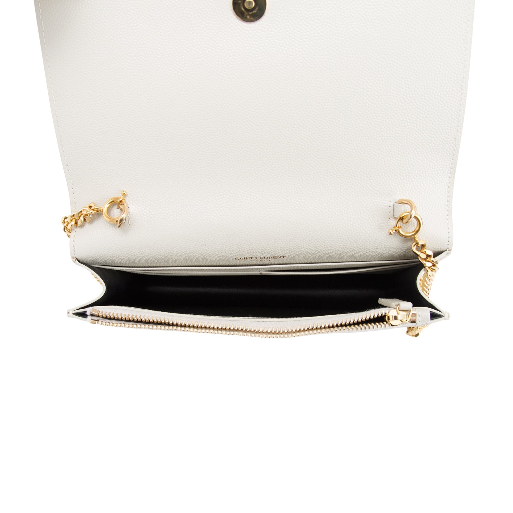 Saint Laurent Small Kate Tassel Wallet on Chain