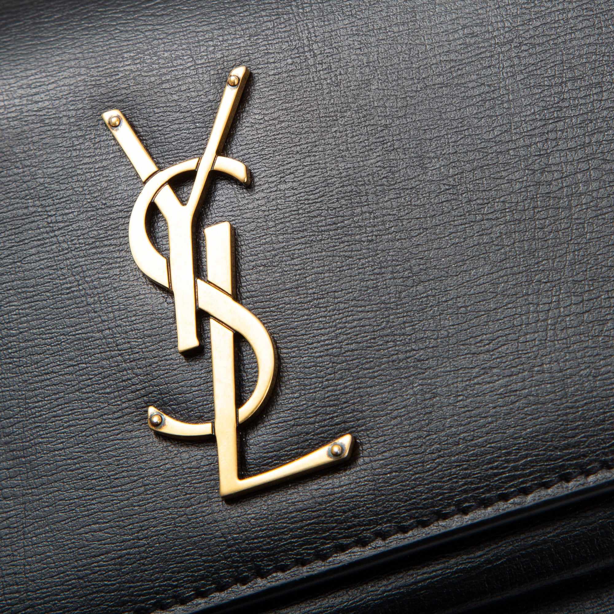 Saint Laurent Sunset Chain Wallet w/ Box & Receipt