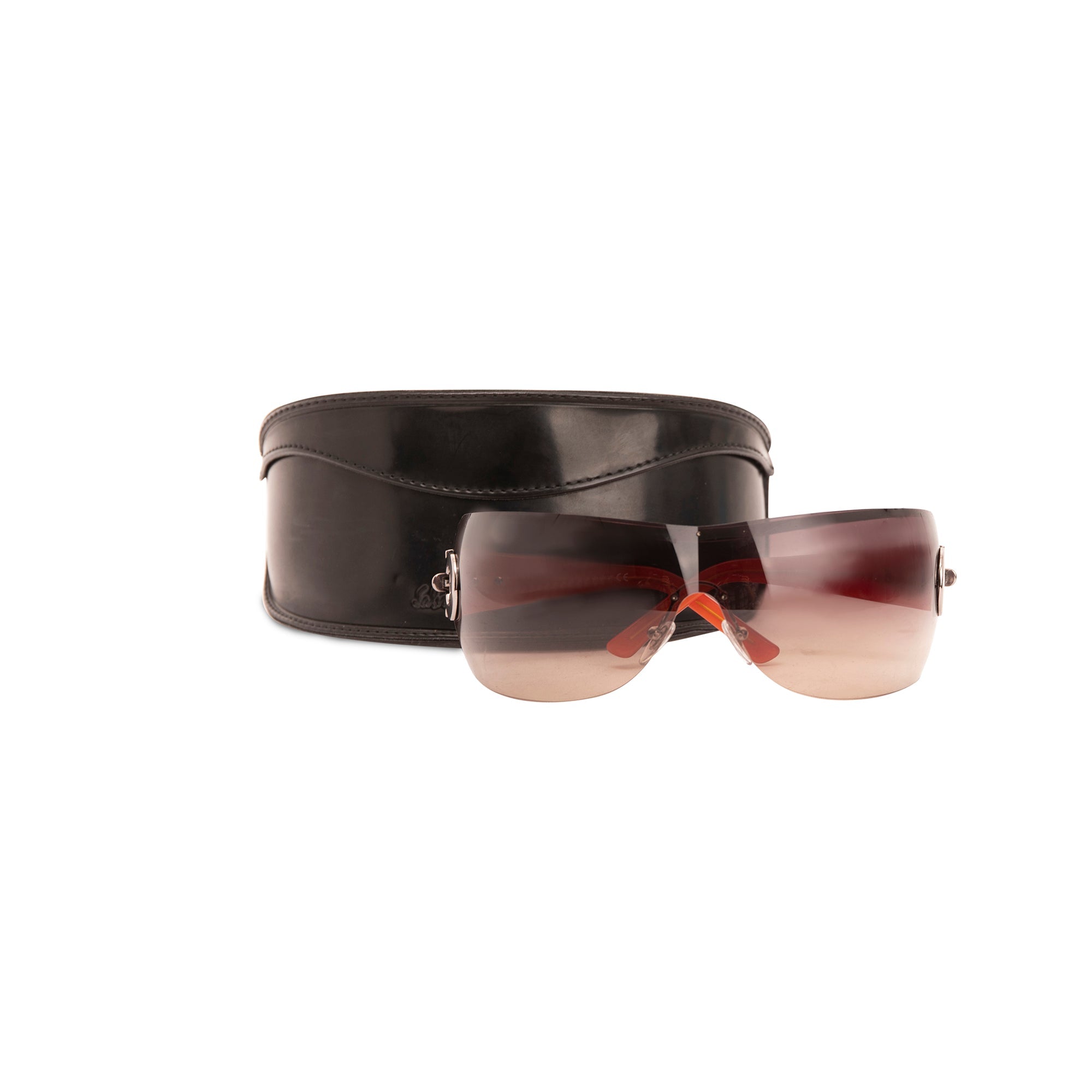Salvatore Ferragamo FE1116 Shield Sunglasses w/ Case