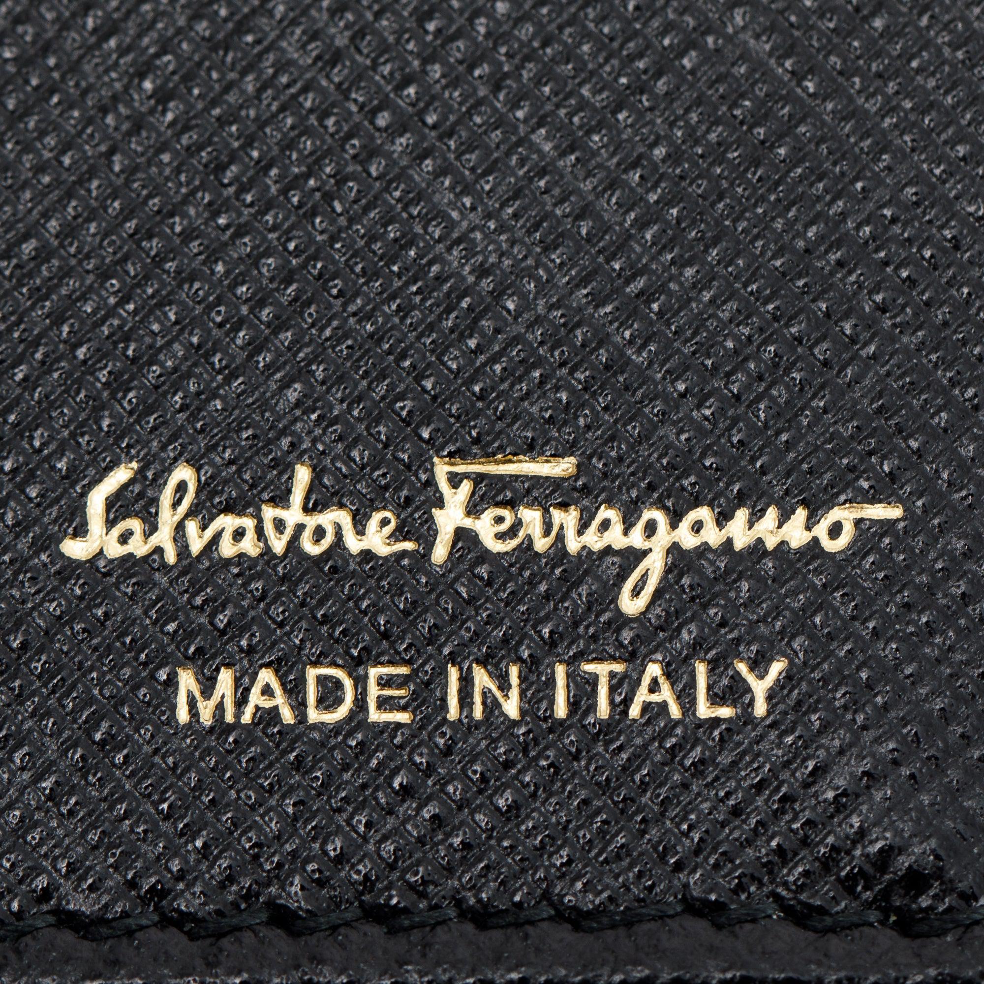 Salvatore Ferragamo Vara Bow Wallet on Chain w/ Box
