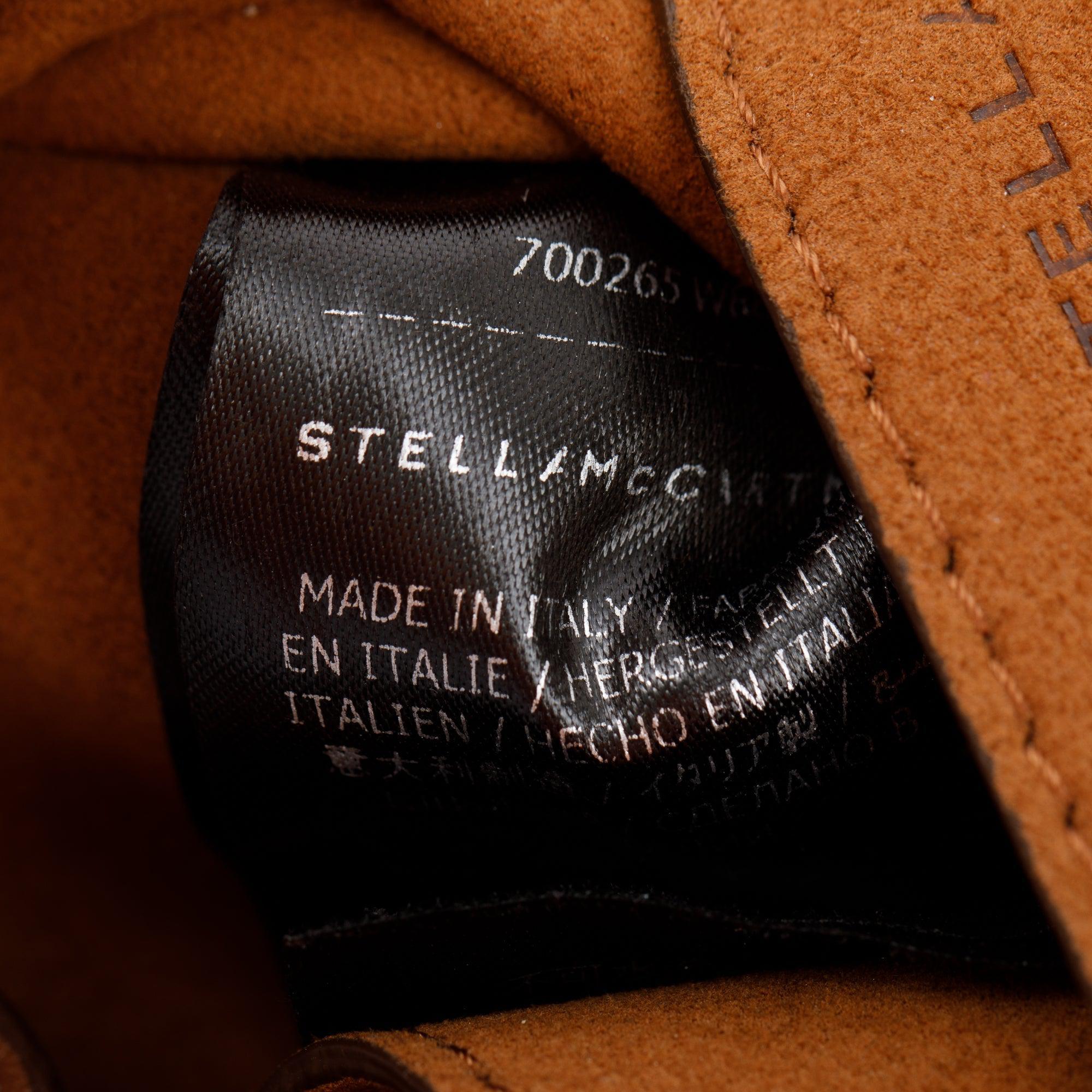 Stella McCartney Vegetarian Trim Shearling Mini Crossbody Bag