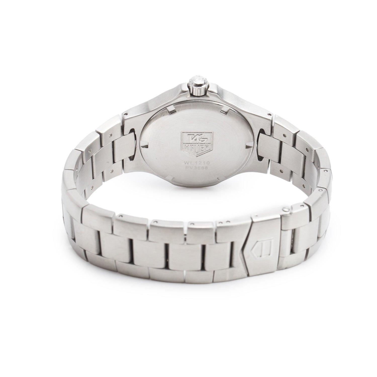 Tag Heuer Stainless Steel Kirium 38 MM Quartz Watch White Dial WL1210
