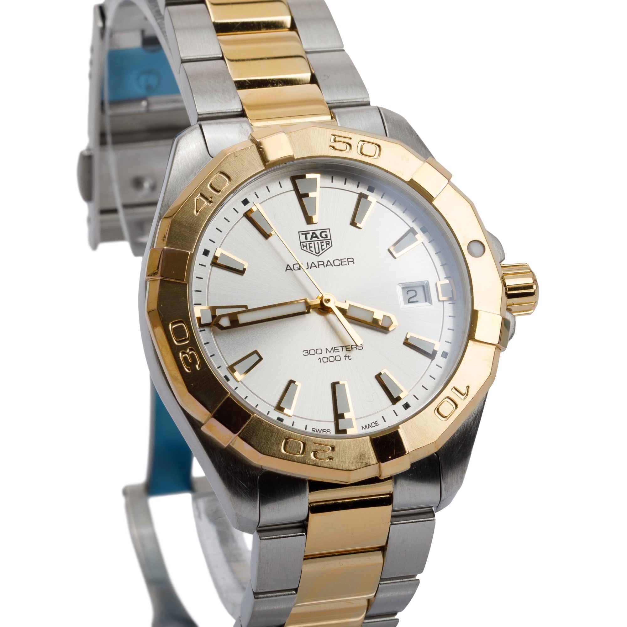 Tag Heuer 2022 Two-Tone Aquaracer 41 MM Watch