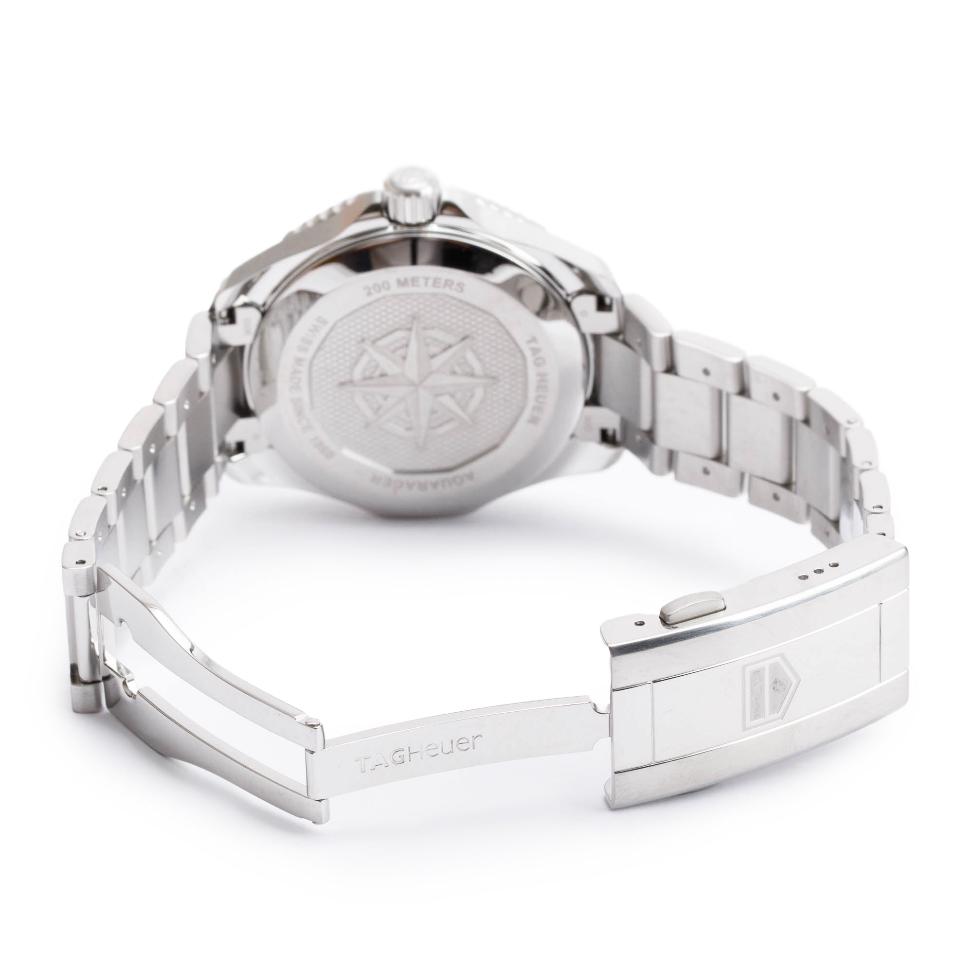 Tag Heuer 2023 Stainless Steel Aquaracer Professional 200 Meters 40 MM Automatic Watch WBP2110 w/ Box & Papers