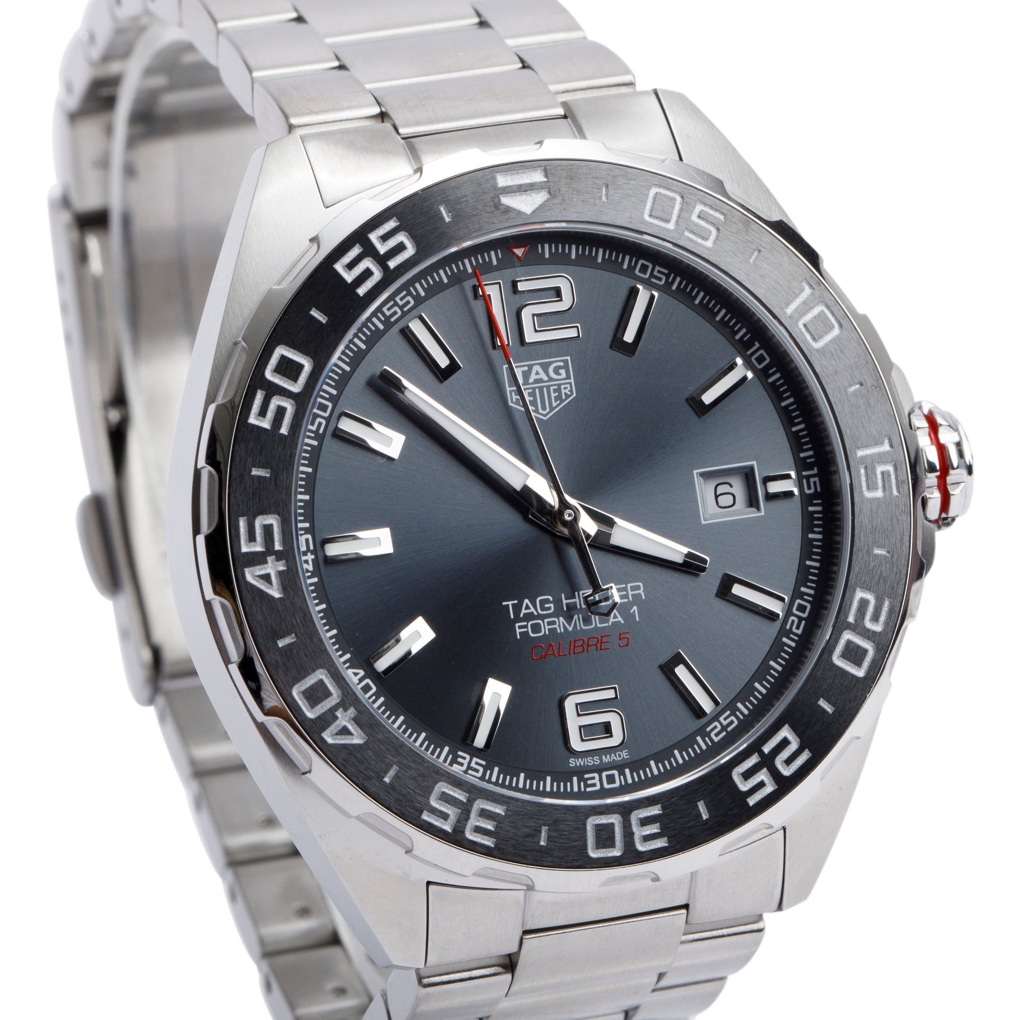 Tag Heuer 2024 Stainless Steel Formula 1 43 MM Automatic Watch WAZ2011 w/ Box & Papers