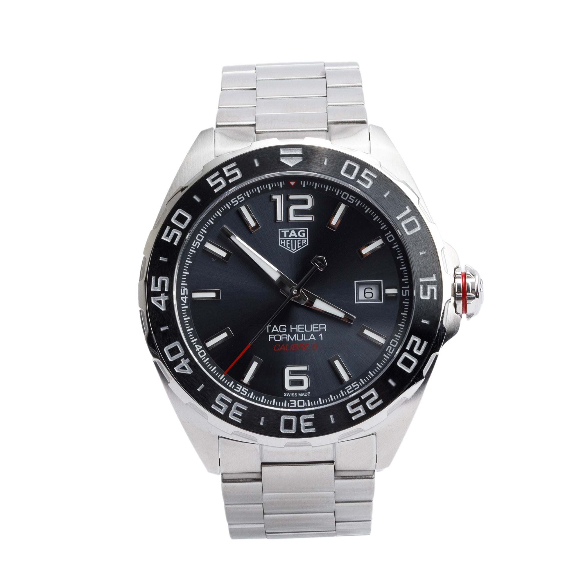 Tag Heuer 2024 Stainless Steel Formula 1 43 MM Automatic Watch WAZ2011 w/ Box & Papers