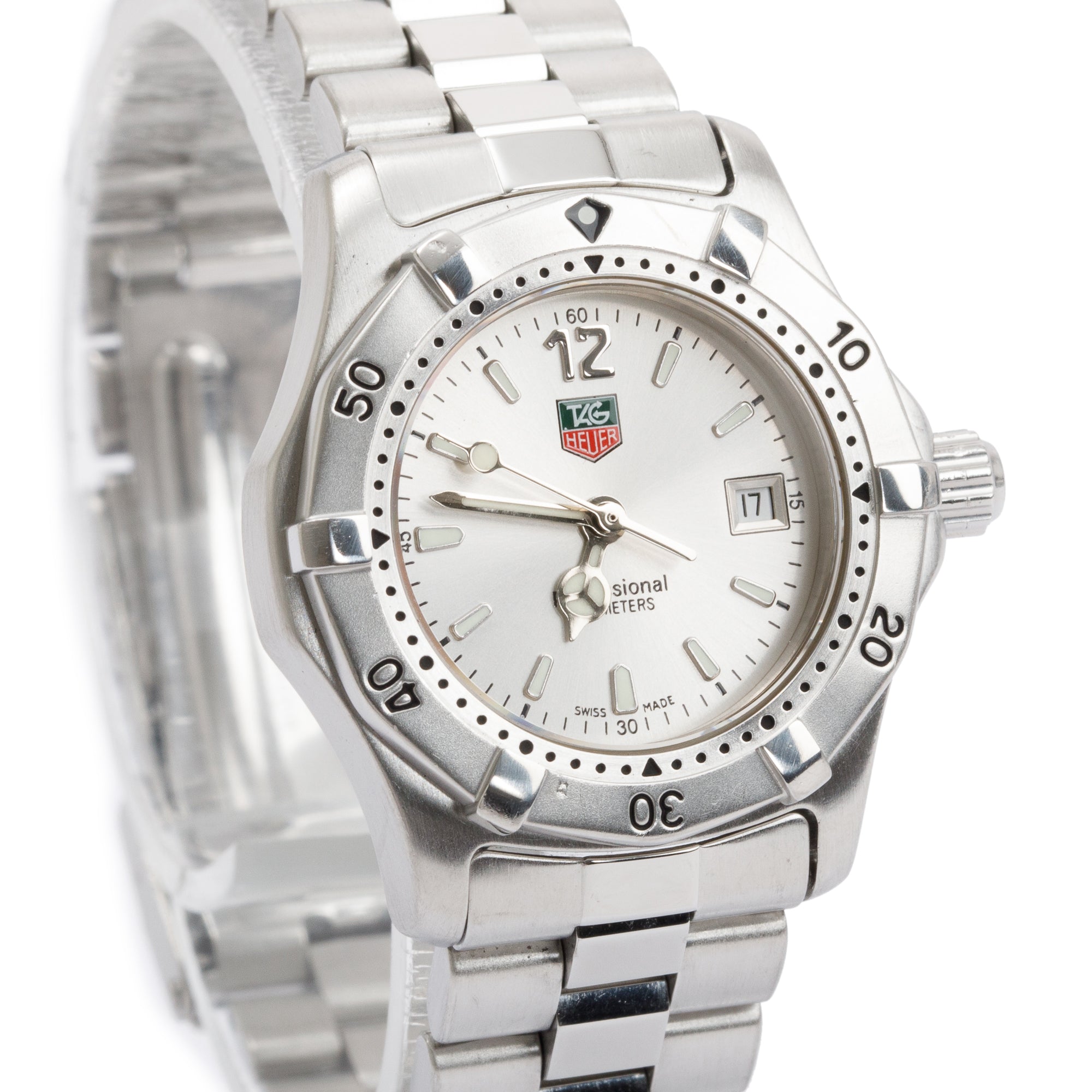 Tag Heuer Stainless Steel 2000 Series Professional 28 MM Watch