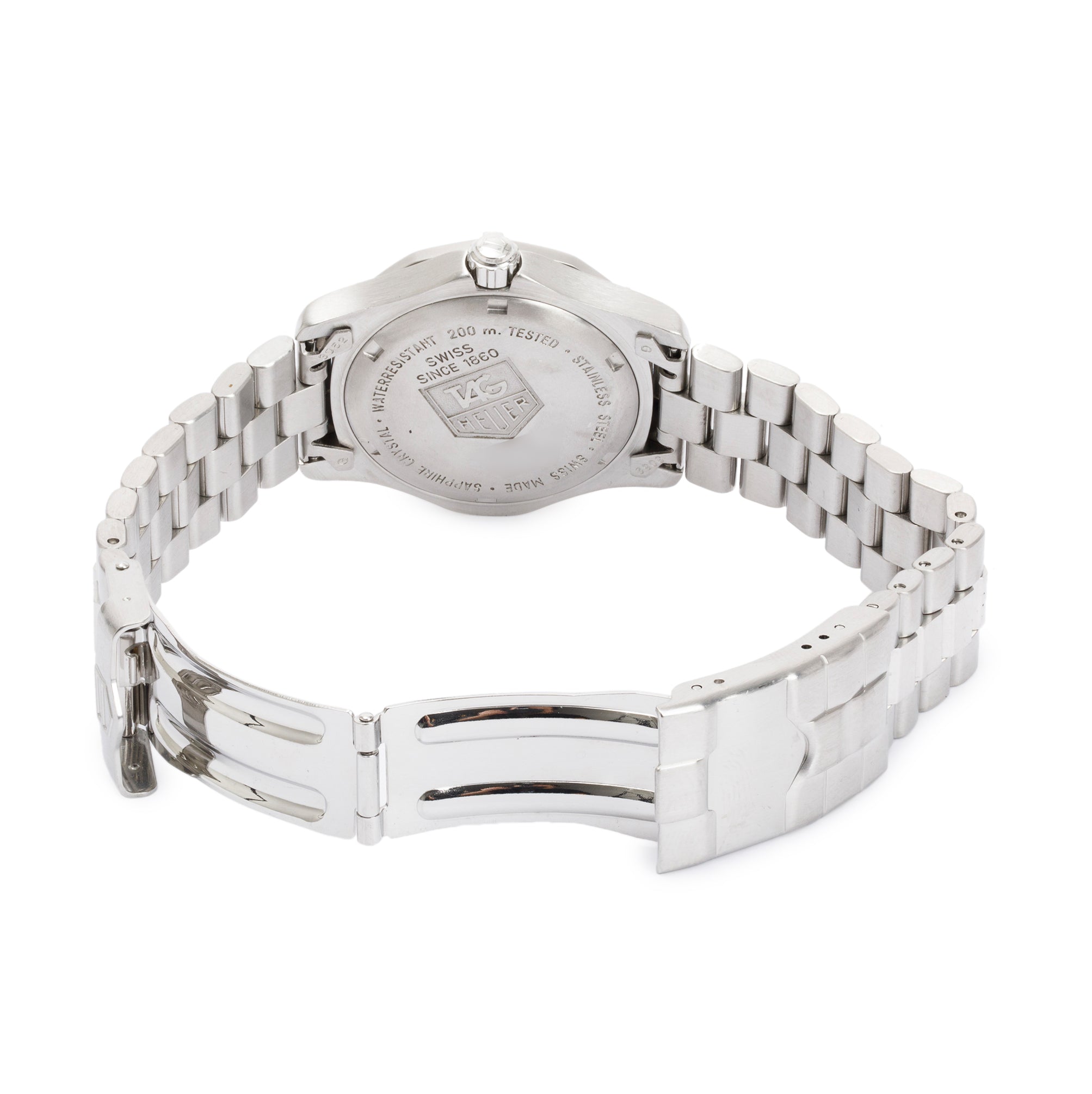 Tag Heuer Stainless Steel 2000 Series Professional 34 MM Watch w/ Box