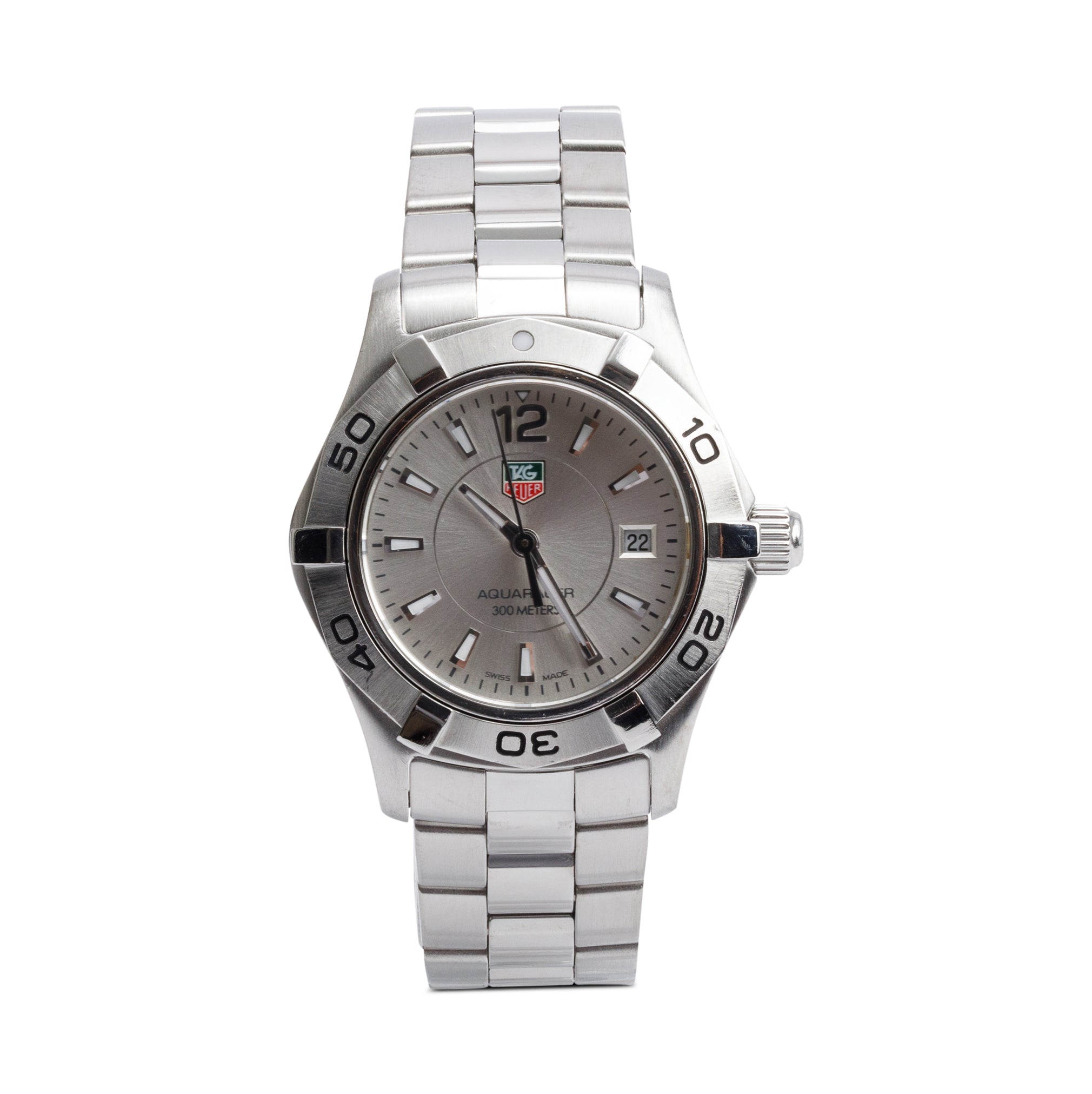 Tag Heuer Stainless Steel Aquaracer 27 MM Watch WAF1412