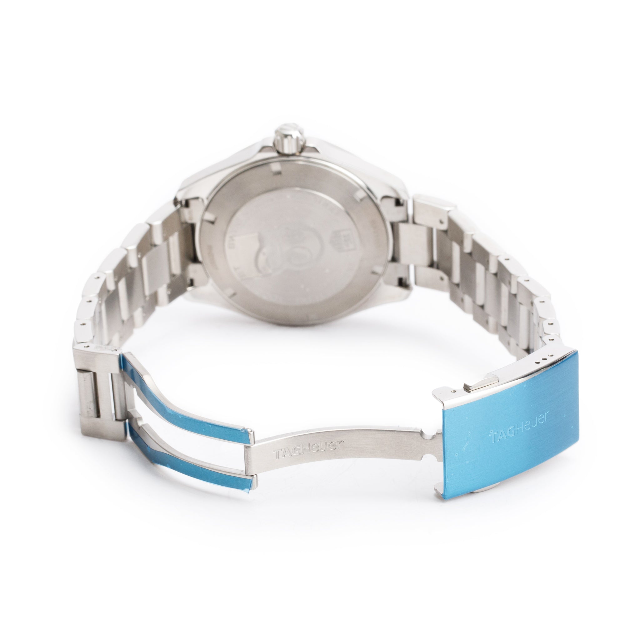 Tag Heuer Stainless Steel Aquaracer 40.5 MM Quartz Watch WAY1111 w/ Box & Papers