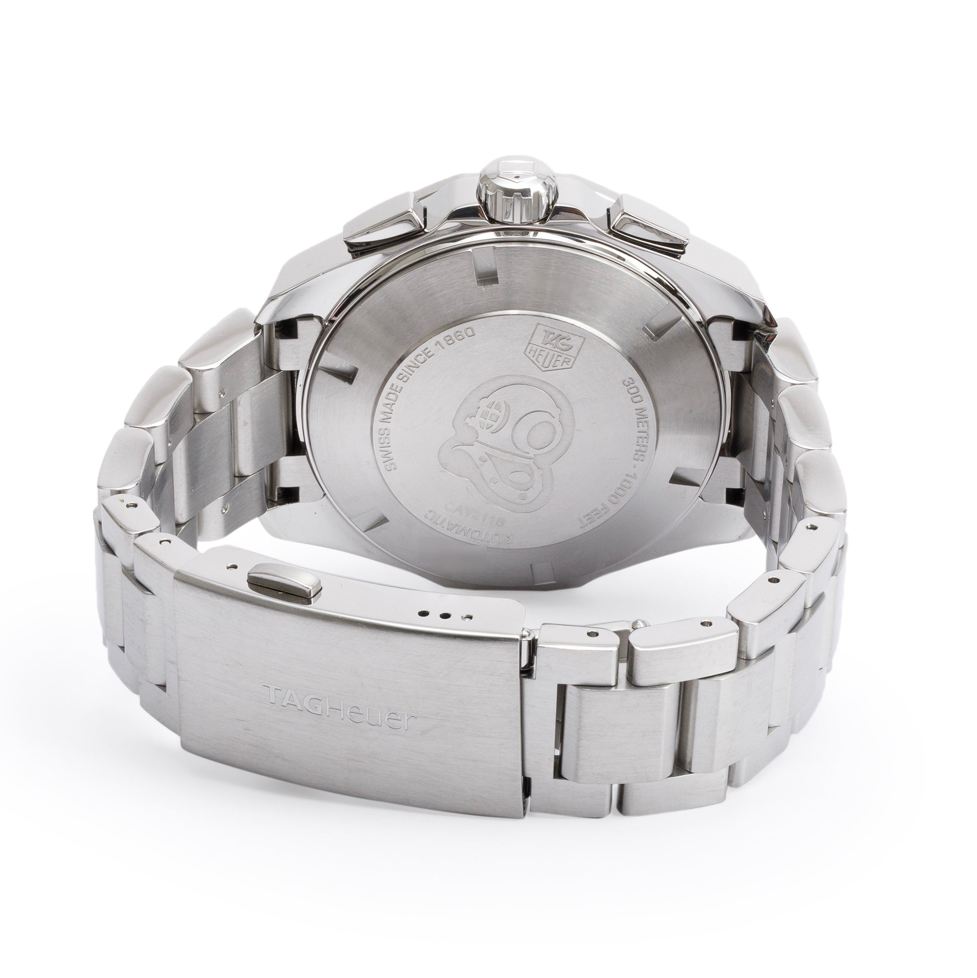 Tag Heuer Stainless Steel Aquaracer Calibre 16 43 MM Automatic Chronograph Watch CAY211B